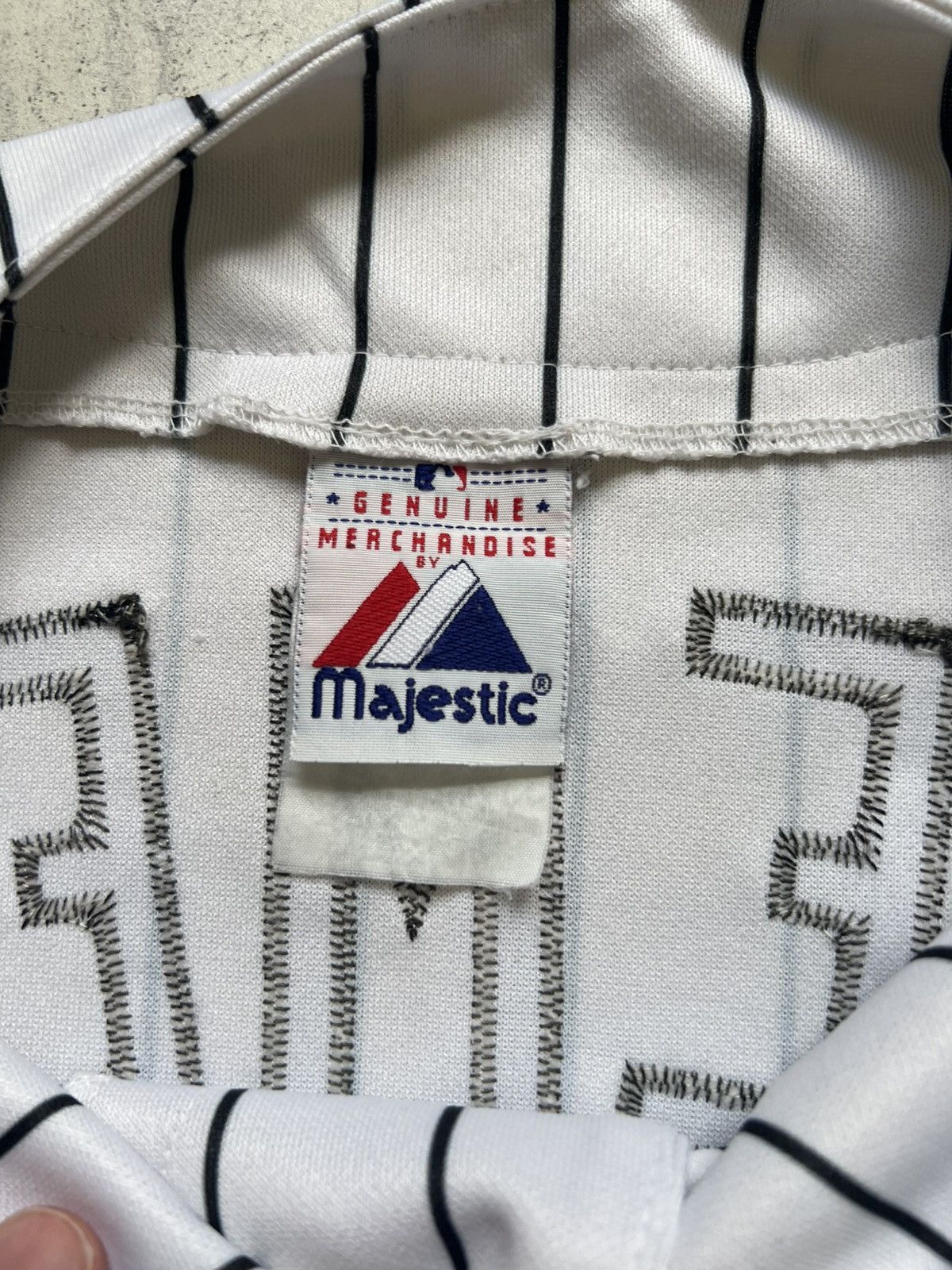 Vintage Vintage MLB Houston Astros Rare Iconic Baseball Jersey Size US XL / EU 56 / 4 - 4 Thumbnail