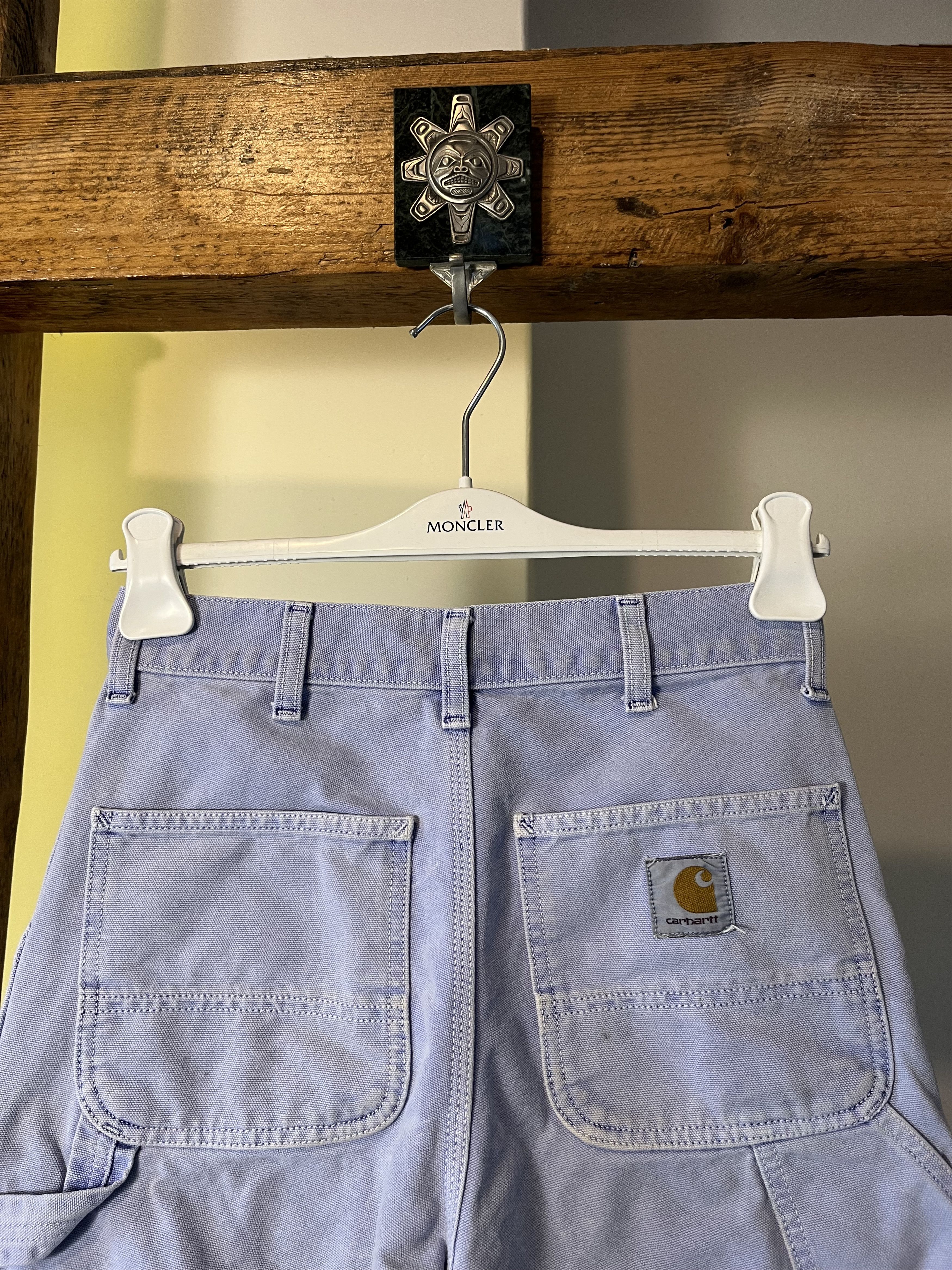 Carhartt Wip Carhartt WIP Single Knee Purple Lilac Workwear Pants Size US 26 / EU 42 - 4 Thumbnail