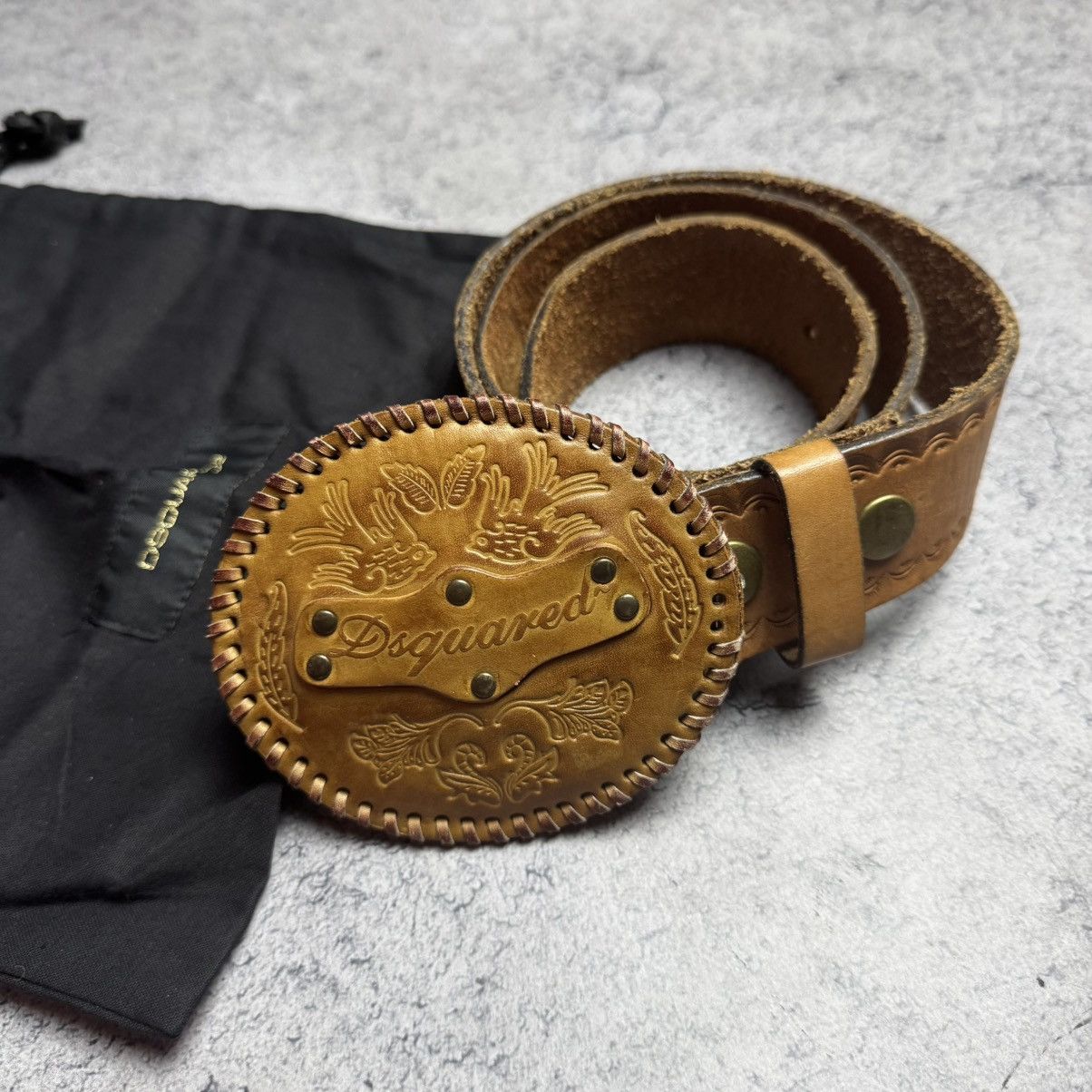 Dsquared2 NEW Rare DSQUARED2 Vintage Belt Size ONE SIZE - 6 Thumbnail