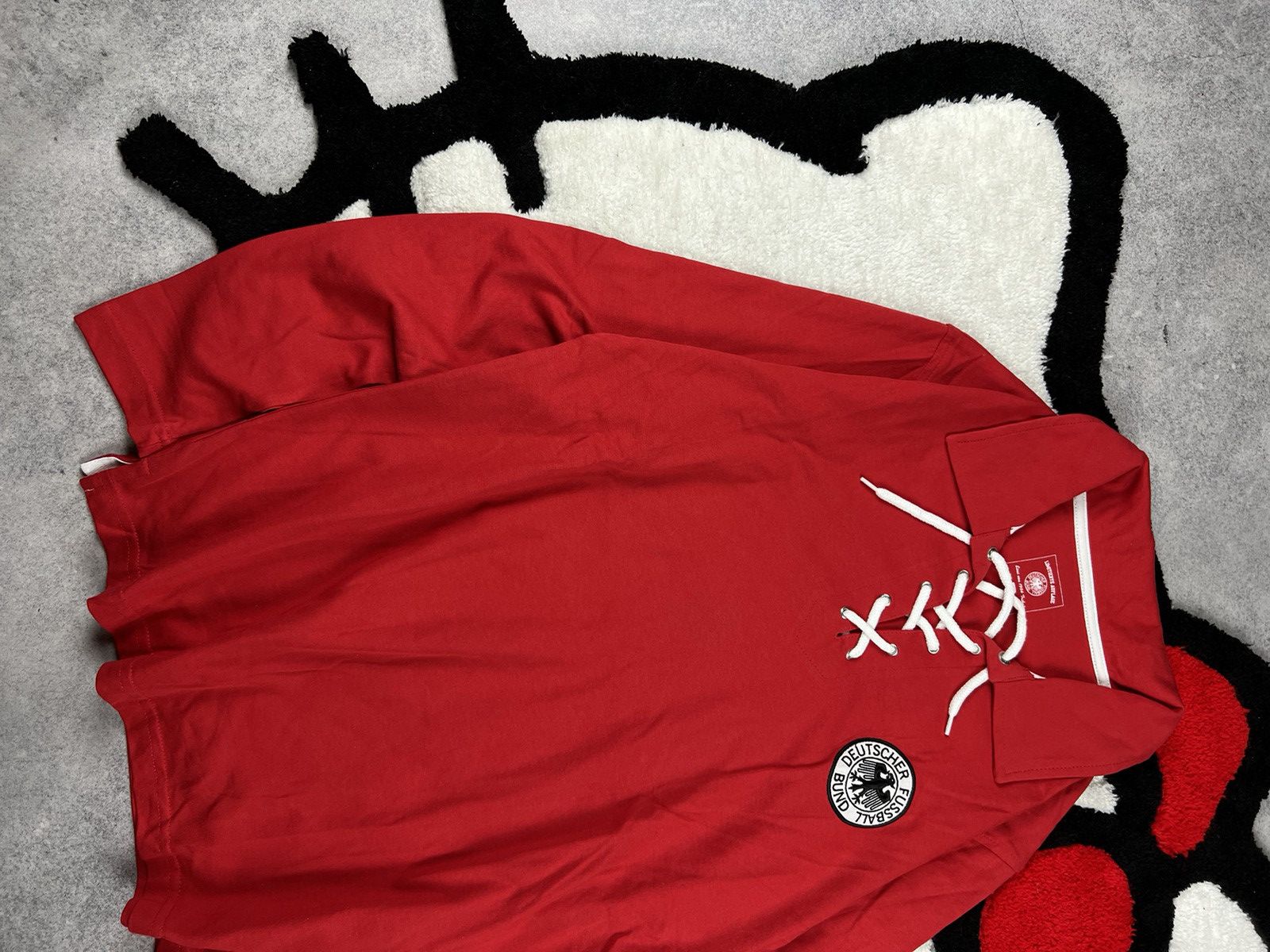 Vintage Retro Germany Memorial 1954 Deutscher Football Soccer Jersey Size US L / EU 52-54 / 3 - 2 Thumbnail