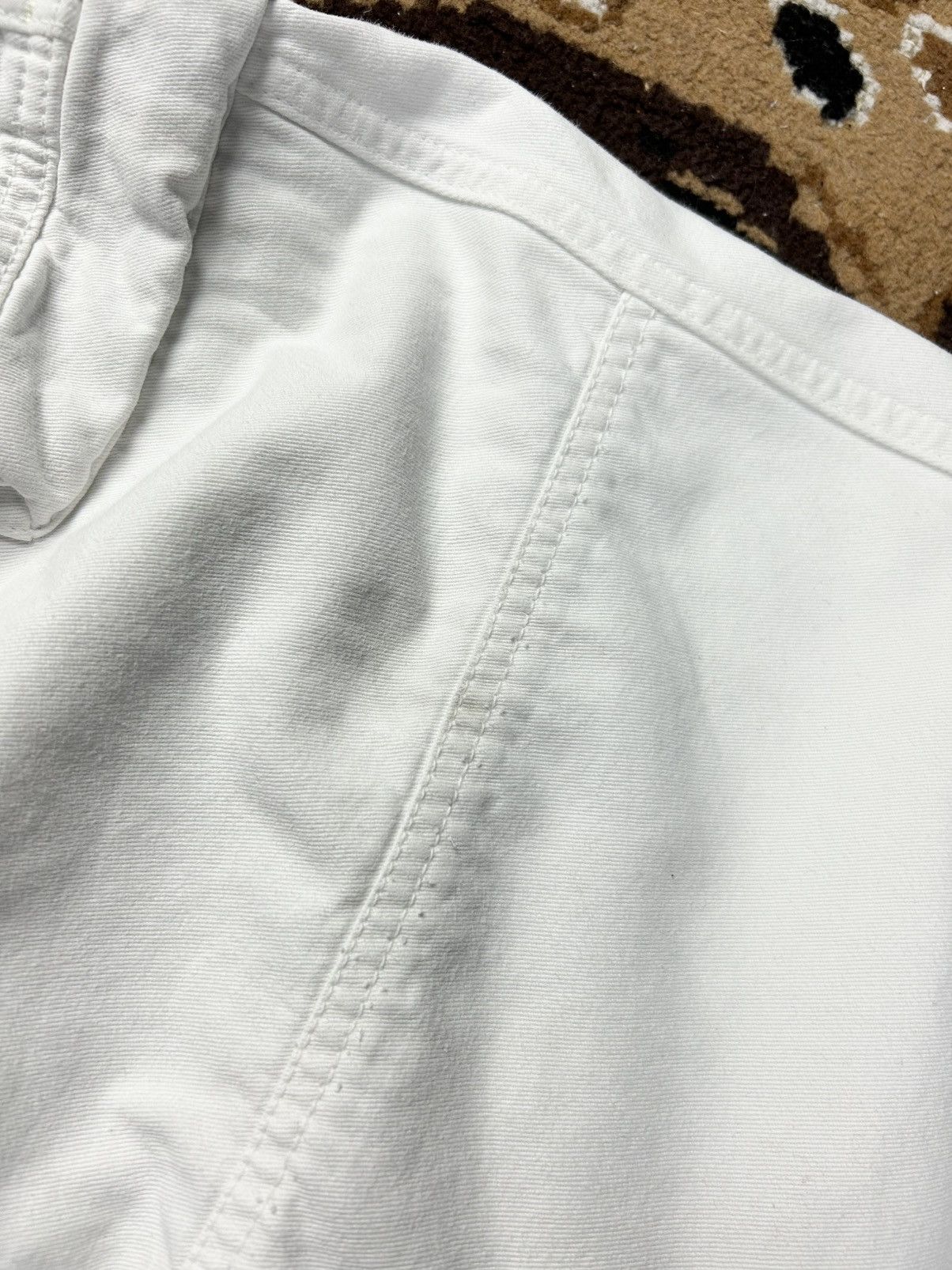 Dolce & Gabbana Dolce & Gabbana Archive White Cargo Pants Metal Logo Vintage Size US 32 / EU 48 - 21 Thumbnail