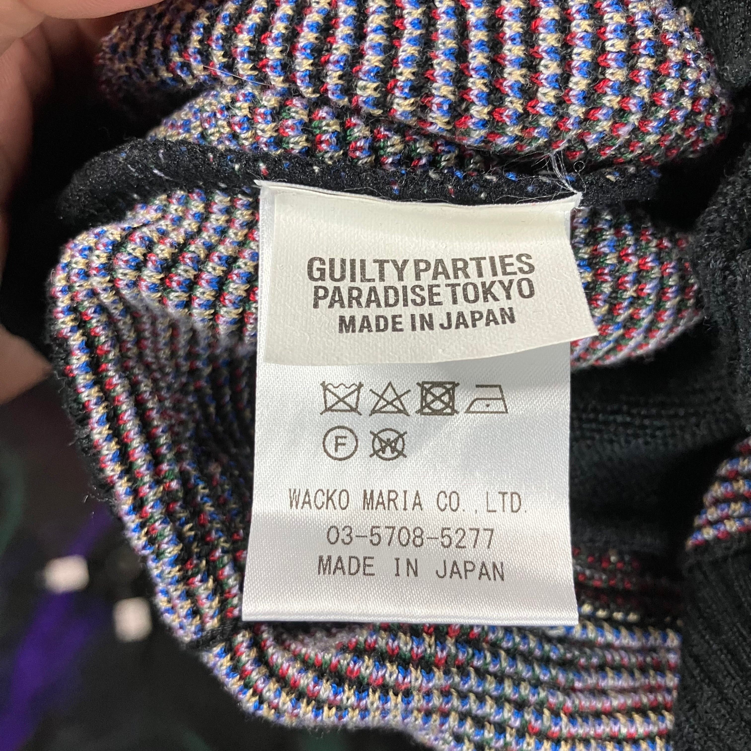Japanese Brand × Wacko Maria Guilty Parties Wacko Maria Jacquard Knit Sweater Multico Size US M / EU 48-50 / 2 - 3 Thumbnail