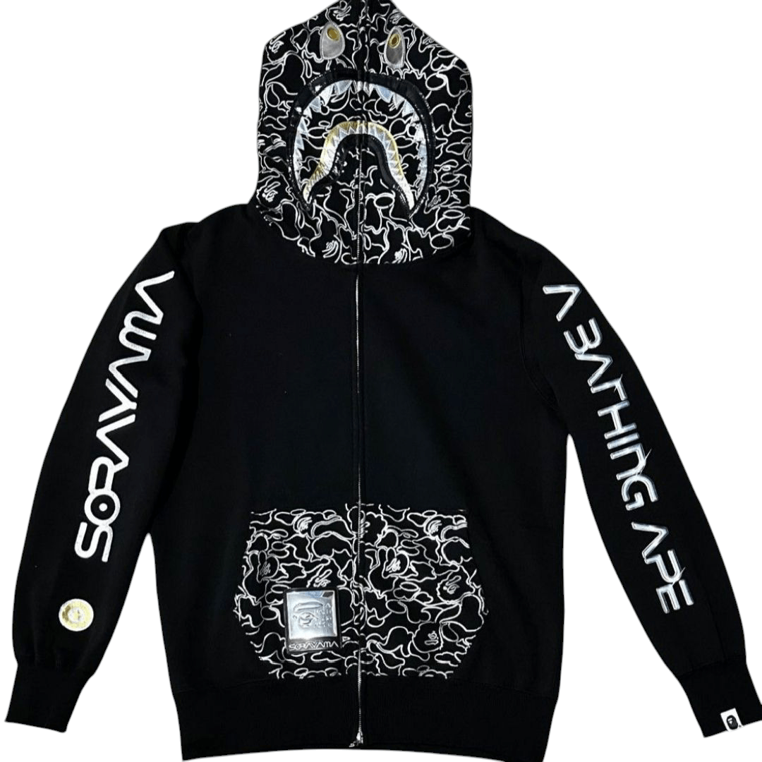 Bape BAPE x Hajime Sorayama Shark Full Zip Hoodie Size US M / EU 48-50 / 2 - 1 Thumbnail