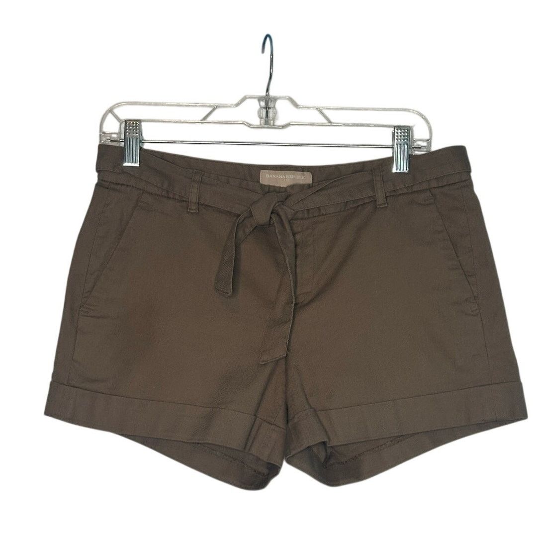 Banana Republic Banana Republic brown belted shorts size 4 Size 27" / US 4 / IT 40 - 9 Thumbnail