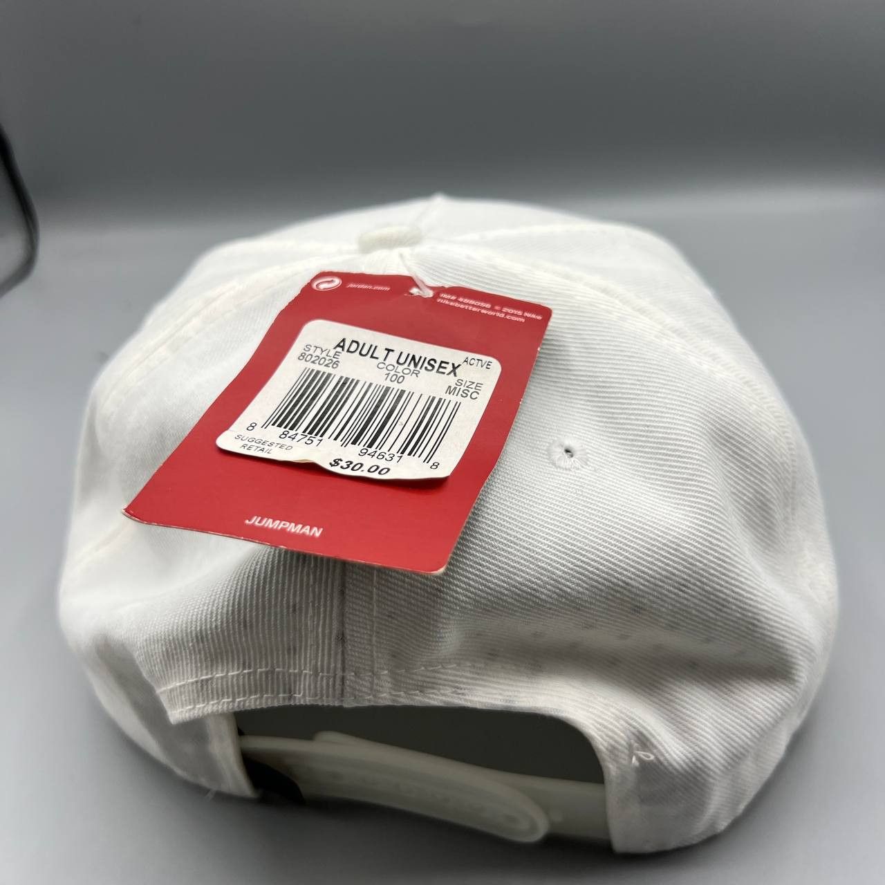 Jordan Brand Air Jordan Hat Men White Embroidered Jumpman Snap Back Cap Size ONE SIZE - 6 Thumbnail