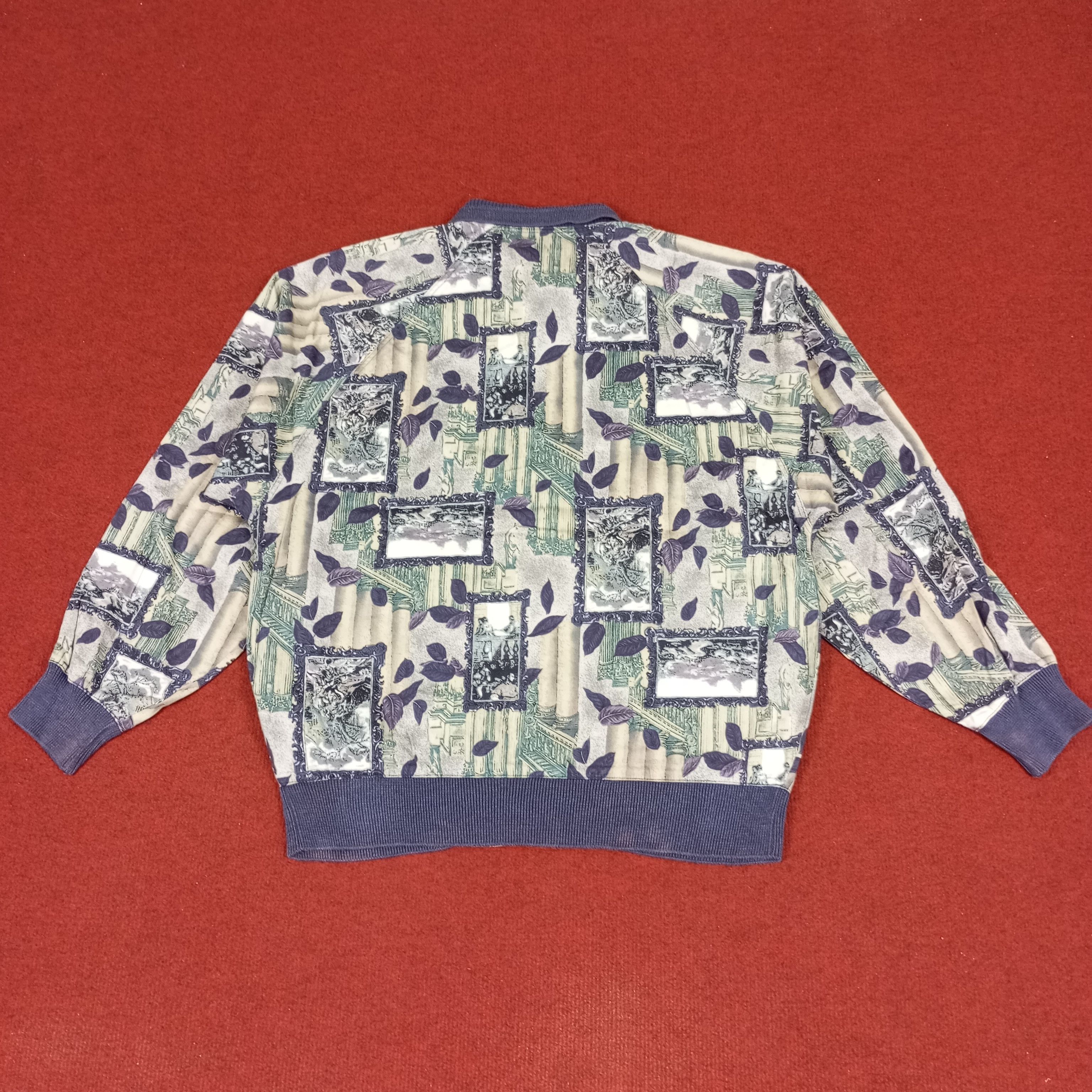 Vintage Modigliani Nice Design Collar Sweatshirt Size US M / EU 48-50 / 2 - 3 Thumbnail