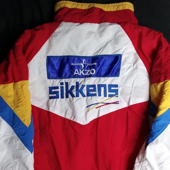 Vintage Akzo Sikkens Color Block Jacket