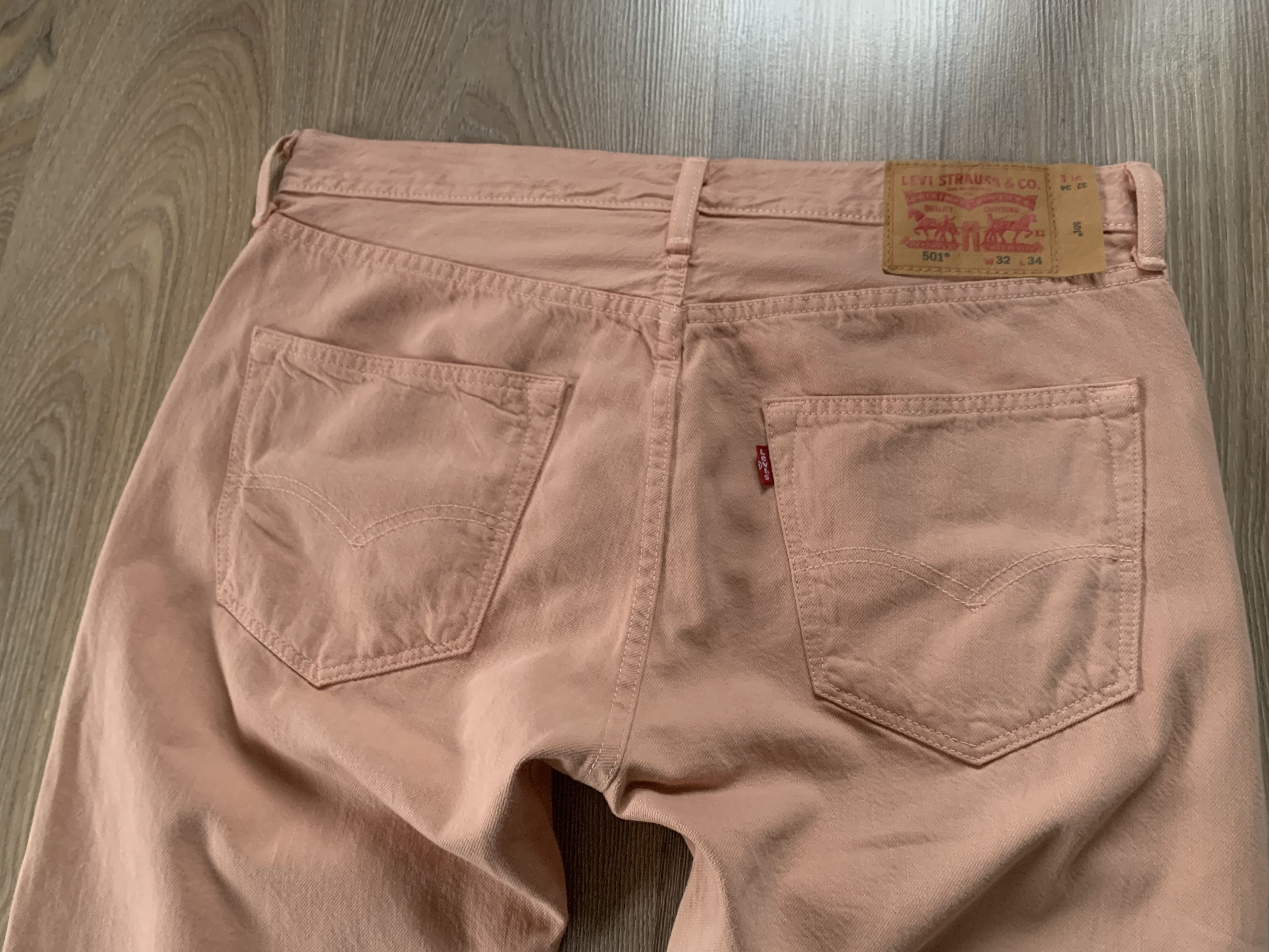 Levi's × Levi's Vintage Clothing Levi's 501 Coral Button Fly Denim Jeans Size US 32 / EU 48 - 5 Thumbnail