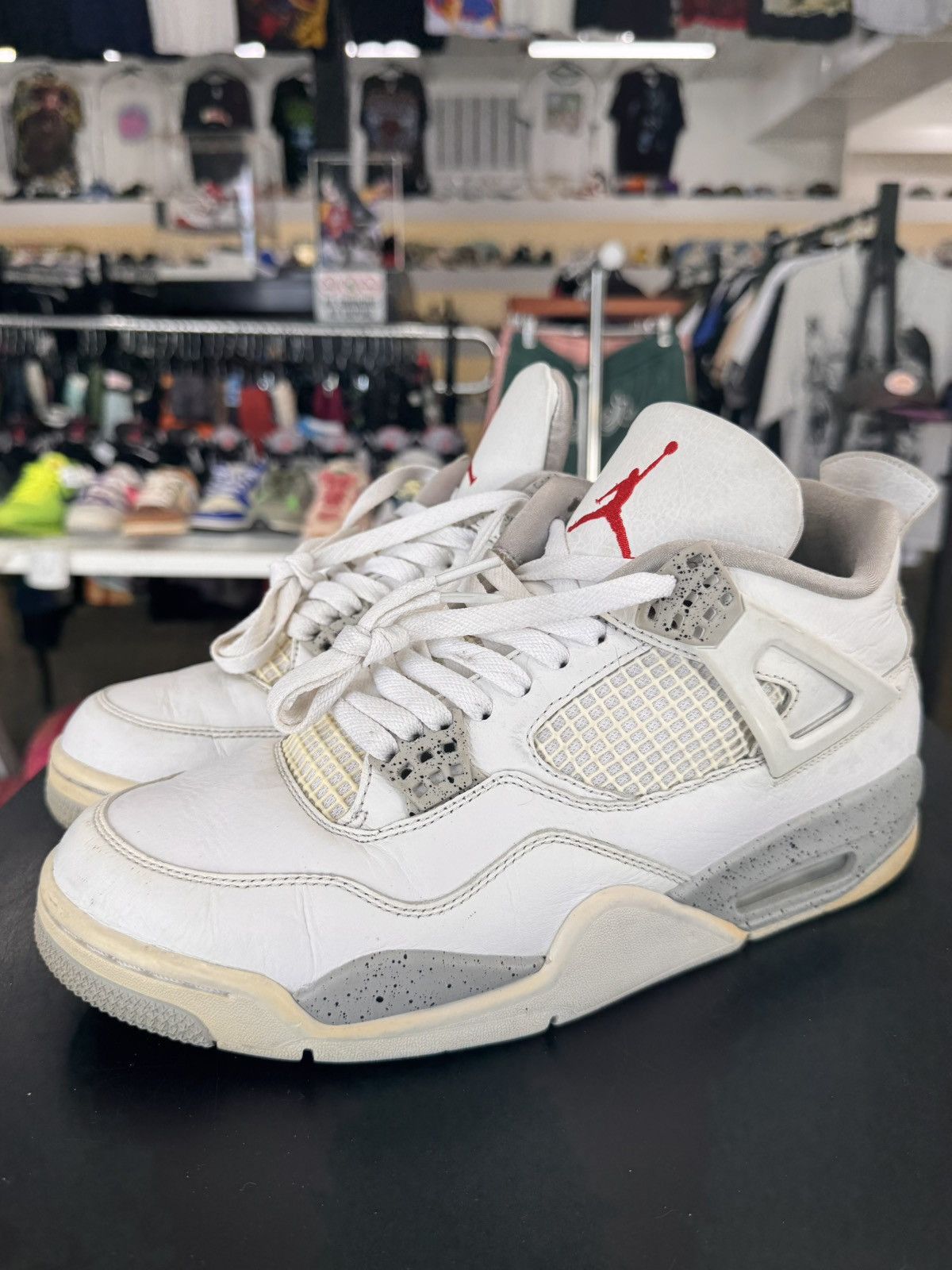 Jordan Brand Air Jordan 4 White Oreo Size 10 (2021) Size US 10 / EU 43 - 1 Thumbnail
