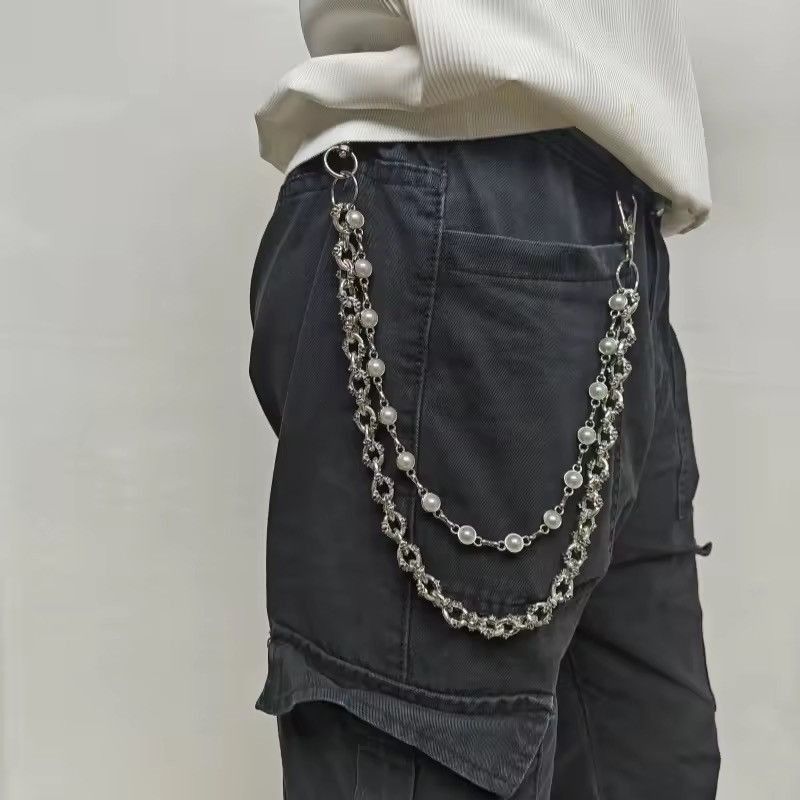 Jewelry Dice and Tribe Jean Motor Rock Wallet Chain Size ONE SIZE - 2 Thumbnail