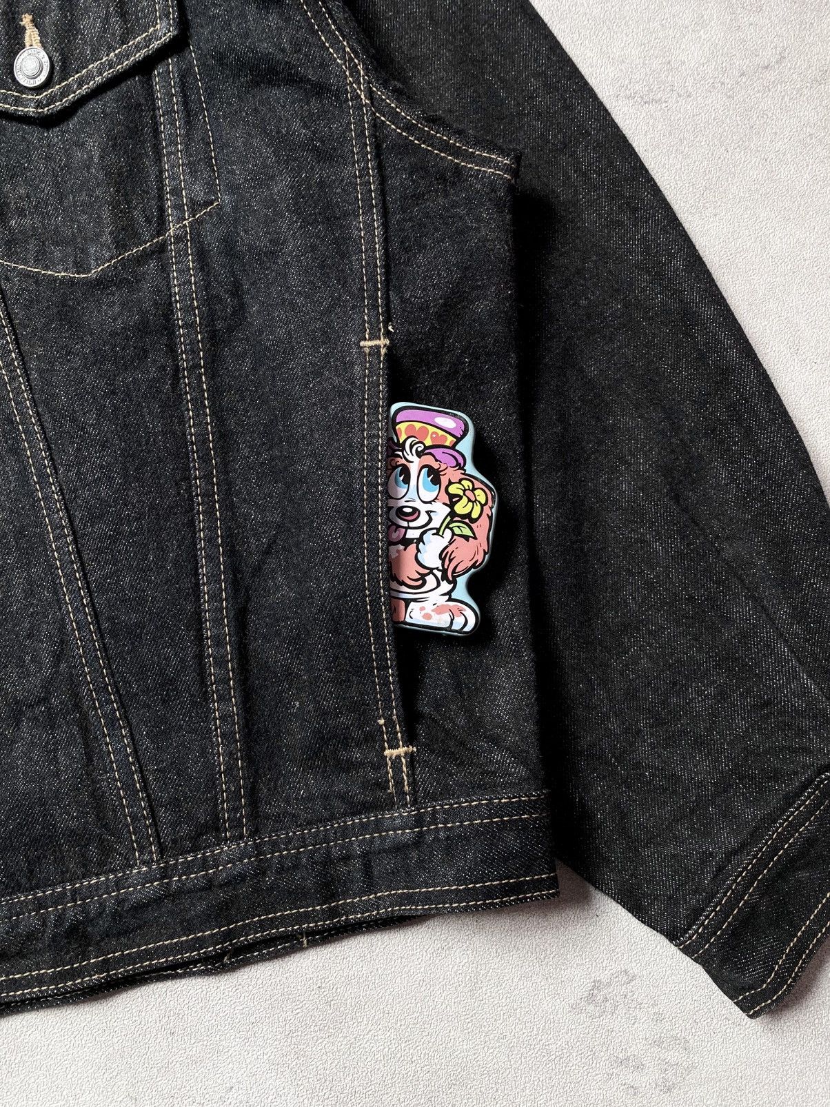 Edwin Vintage 90s Edwin Denim Jacket Size US L / EU 52-54 / 3 - 7 Thumbnail
