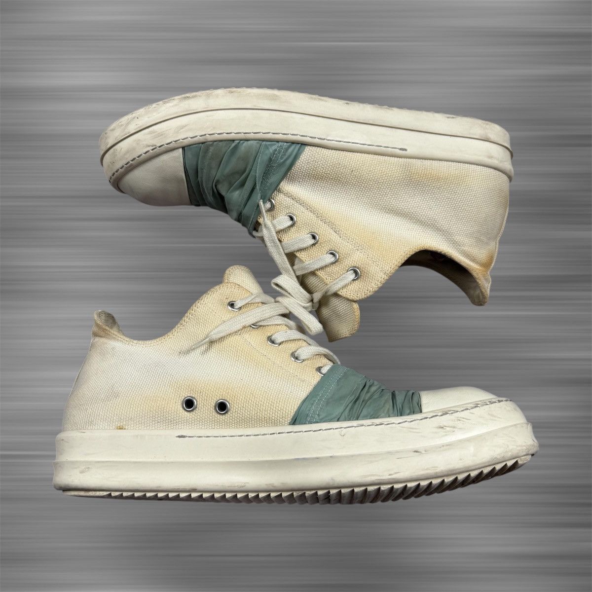 Rick Owens RICK OWENS Low-Top Hustler Ramones Size US 9.5 / EU 42-43 - 4 Thumbnail