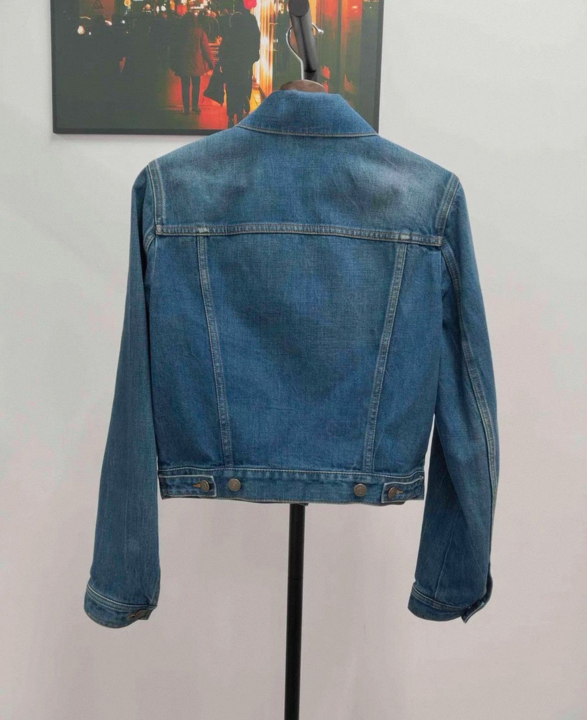 Gucci Gucci Denim jacket Size US XXS / EU 40 - 2 Thumbnail