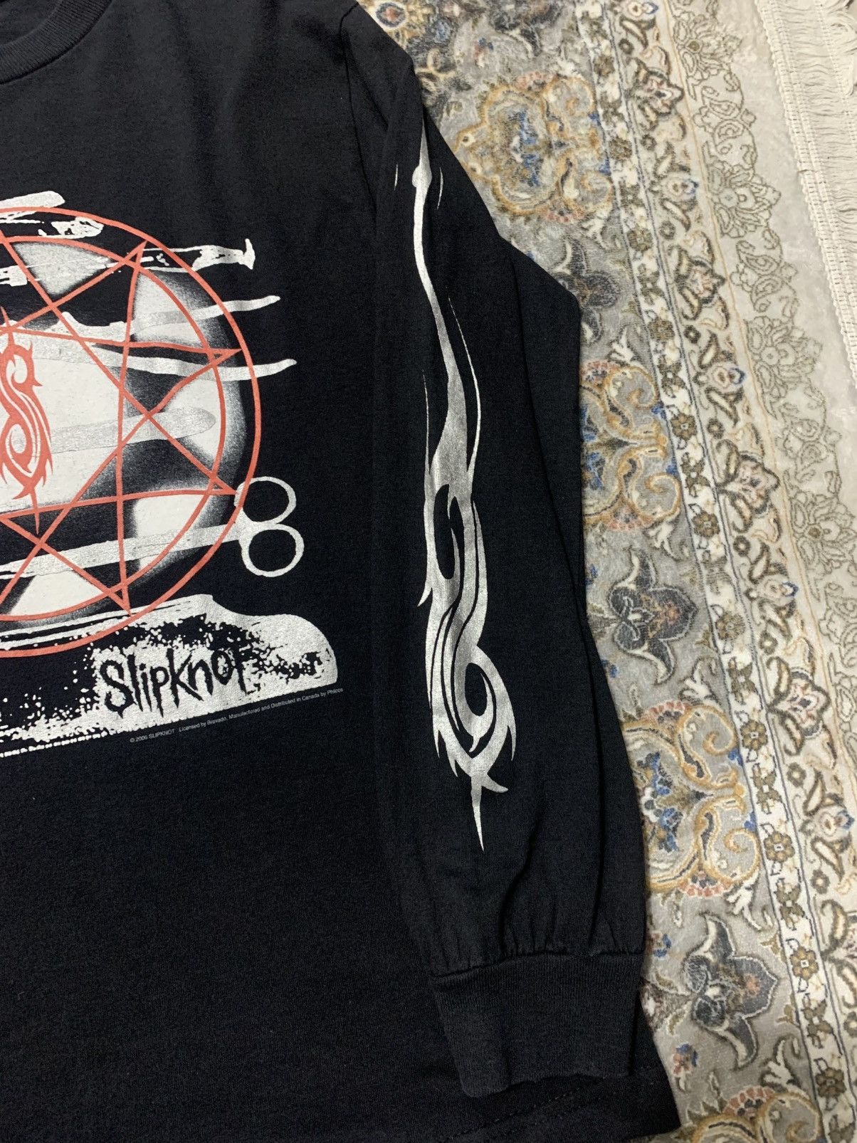 Vintage vintage slipknot longslevees tshirt Size US S / EU 44-46 / 1 - 5 Thumbnail