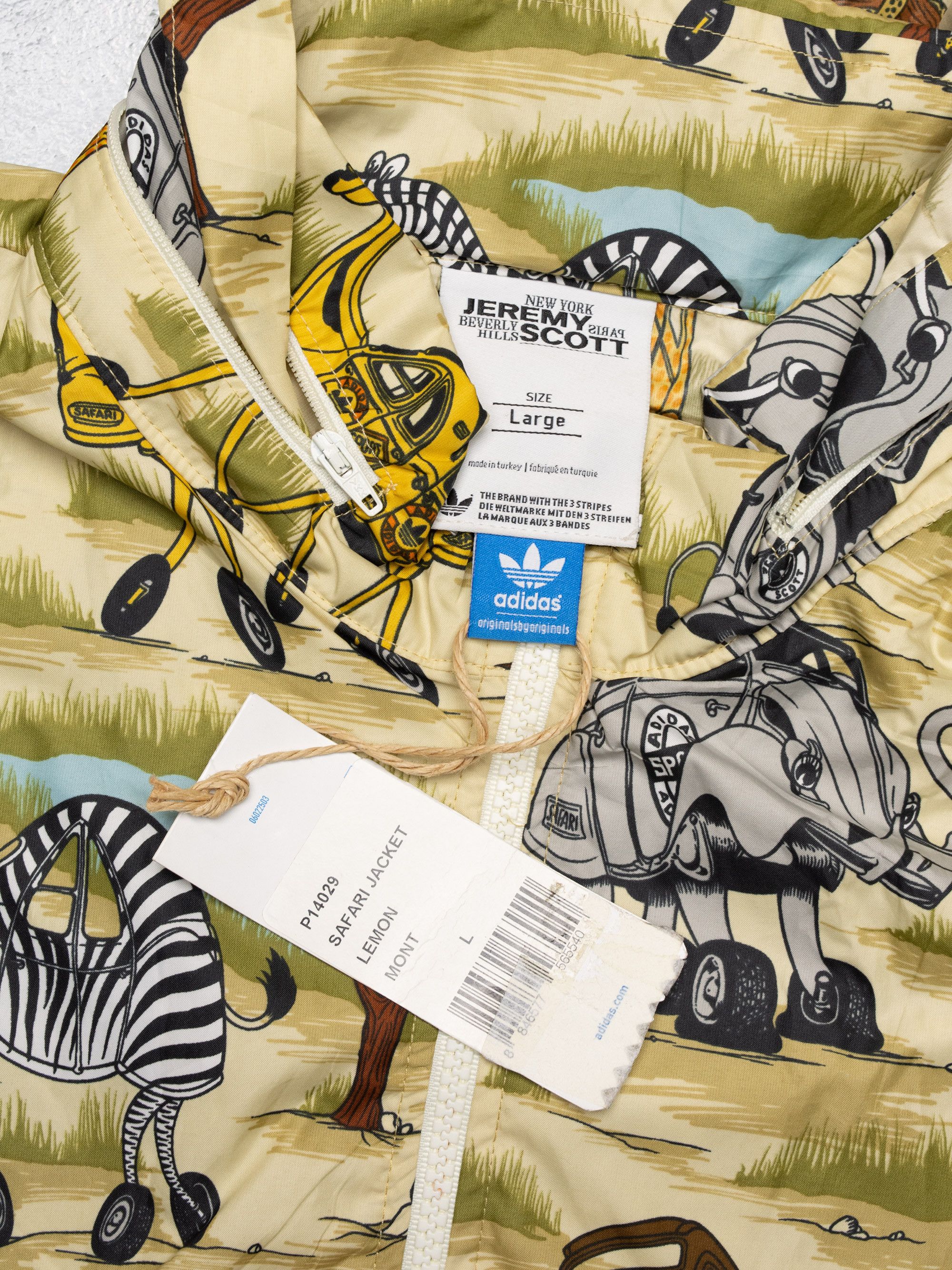 Adidas × Jeremy Scott adidas Originals by Jeremy Scott A/W 2009 Safari Jacket Size US L / EU 52-54 / 3 - 11 Thumbnail