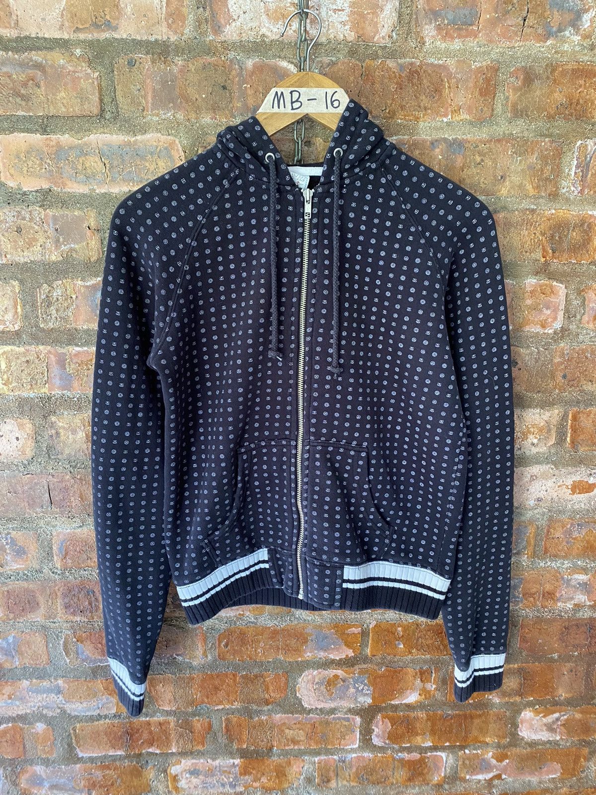 Stussy 2000s Stussy Japan full print hoodie Size S / US 4 / IT 40 - 2 Thumbnail