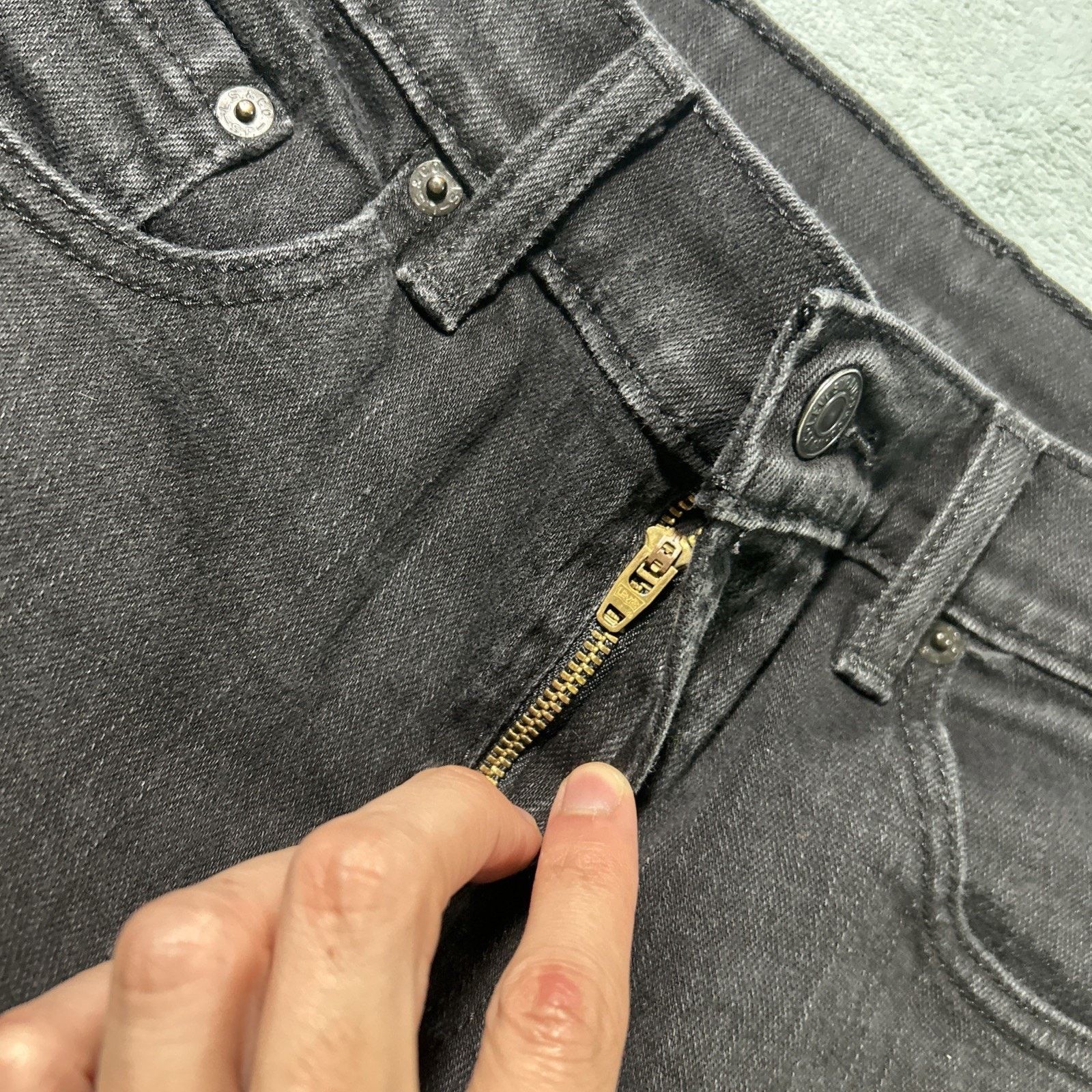 Levi's Levis 511 Slim Straight Jeans Womens 27x27 Hamilton Skinny Size 27" / US 4 / IT 40 - 6 Thumbnail