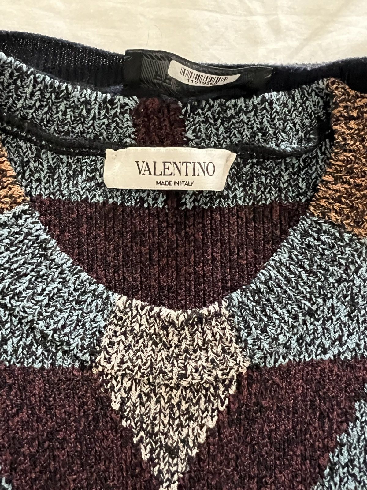Valentino Valentino geometric sweater Size US L / EU 52-54 / 3 - 2 Thumbnail