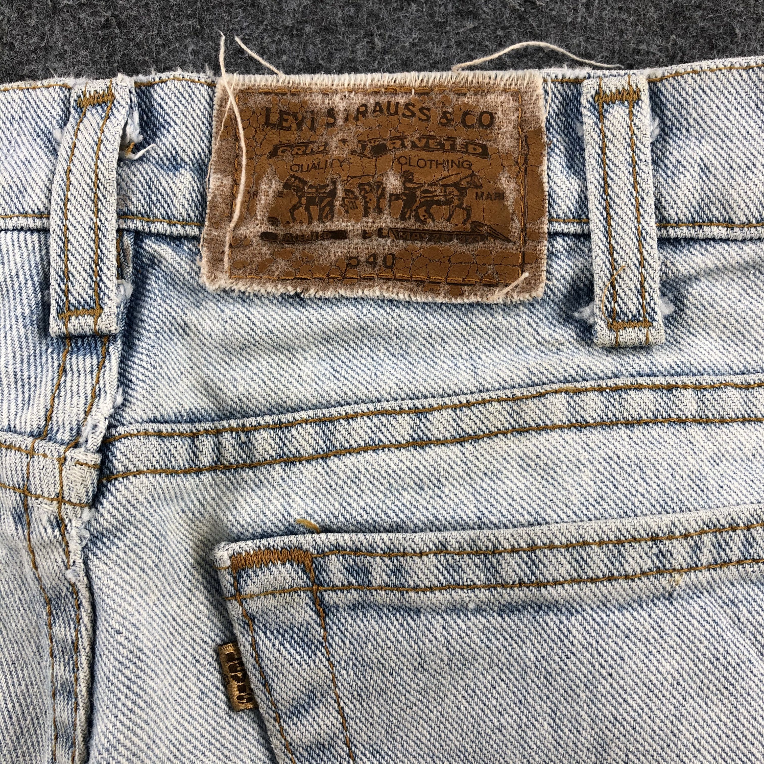 Levi's × Vintage 90s Vintage Light Wash Levis 540 Jeans-JM1725 Size US 34 / EU 50 - 7 Thumbnail