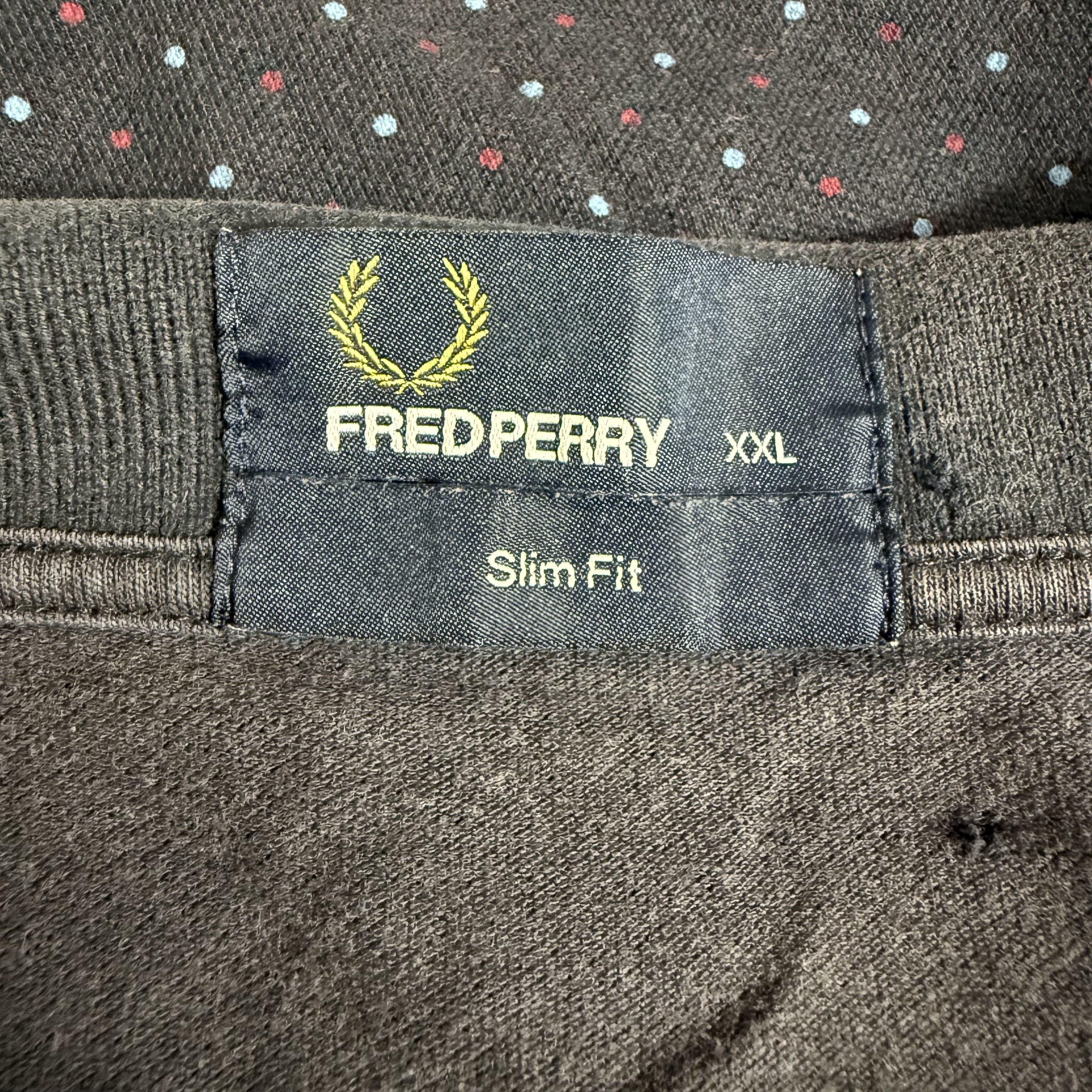 Fred Perry 🔥RARE🔥Vintage Fred Perry Polka Dot Embroidery Logo Polo Size US XXL / EU 58 / 5 - 6 Thumbnail