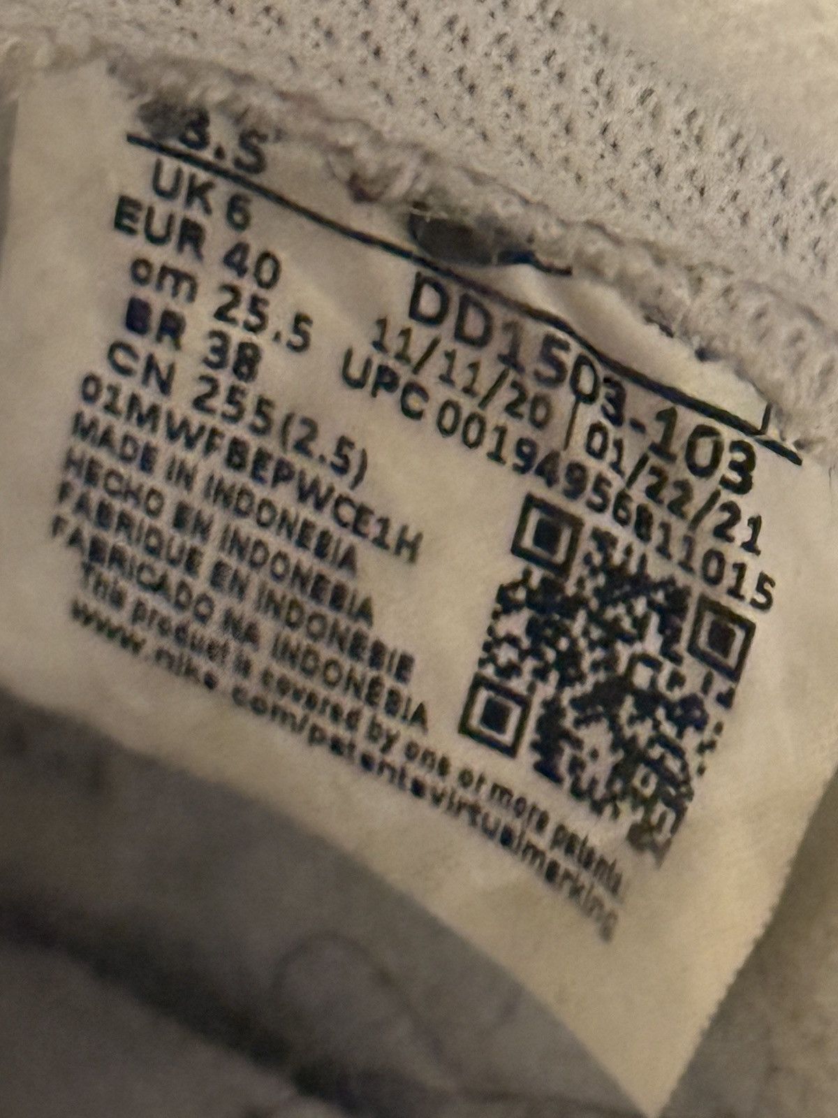 Nike Nike Dunk Gray (Size 8.5) Size US 8.5 / EU 41-42 - 6 Thumbnail