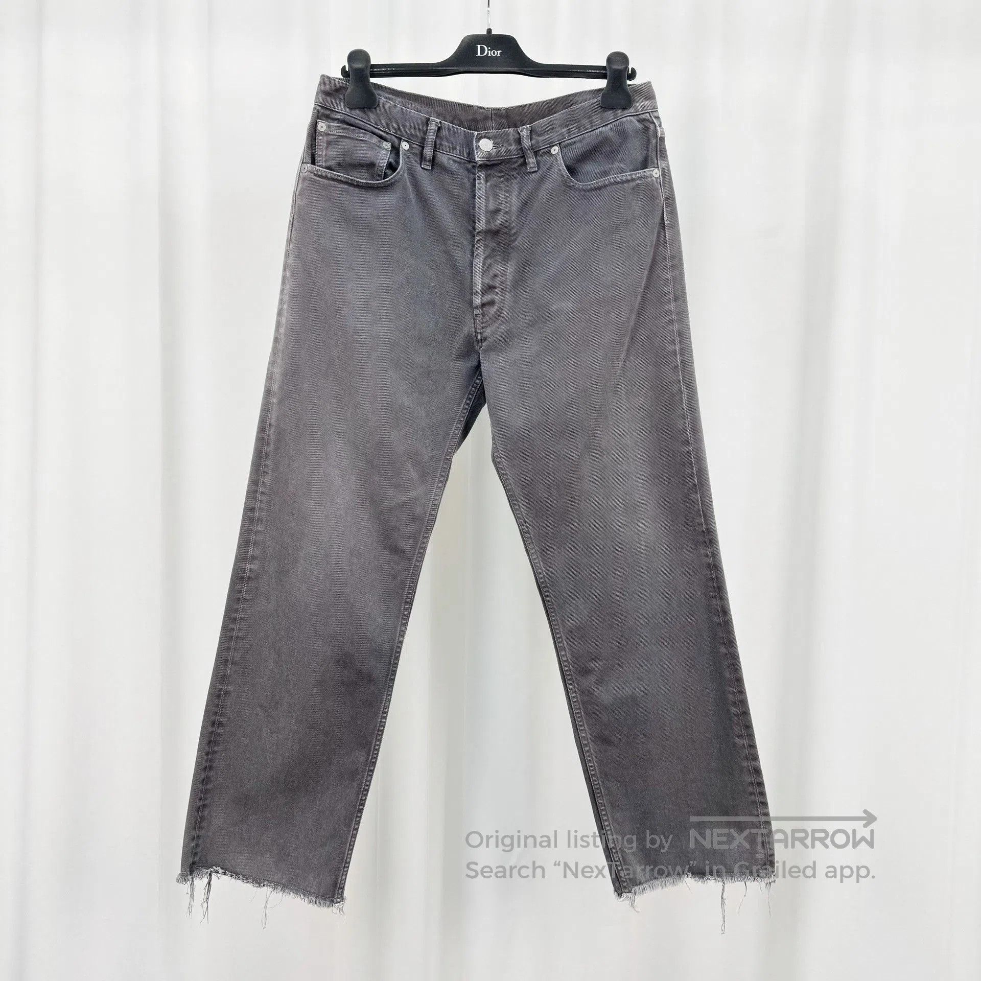 Maison Margiela Maison Margiela Smoky Gray Washed Jeans. Size US 32 / EU 48 - 1 Thumbnail