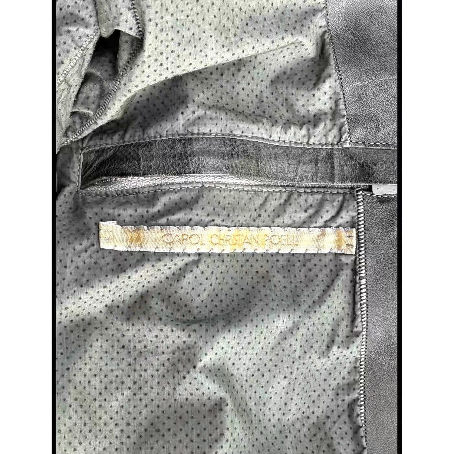Carol Christian Poell Leather Jacket Size US S / EU 44-46 / 1 - 9 Thumbnail