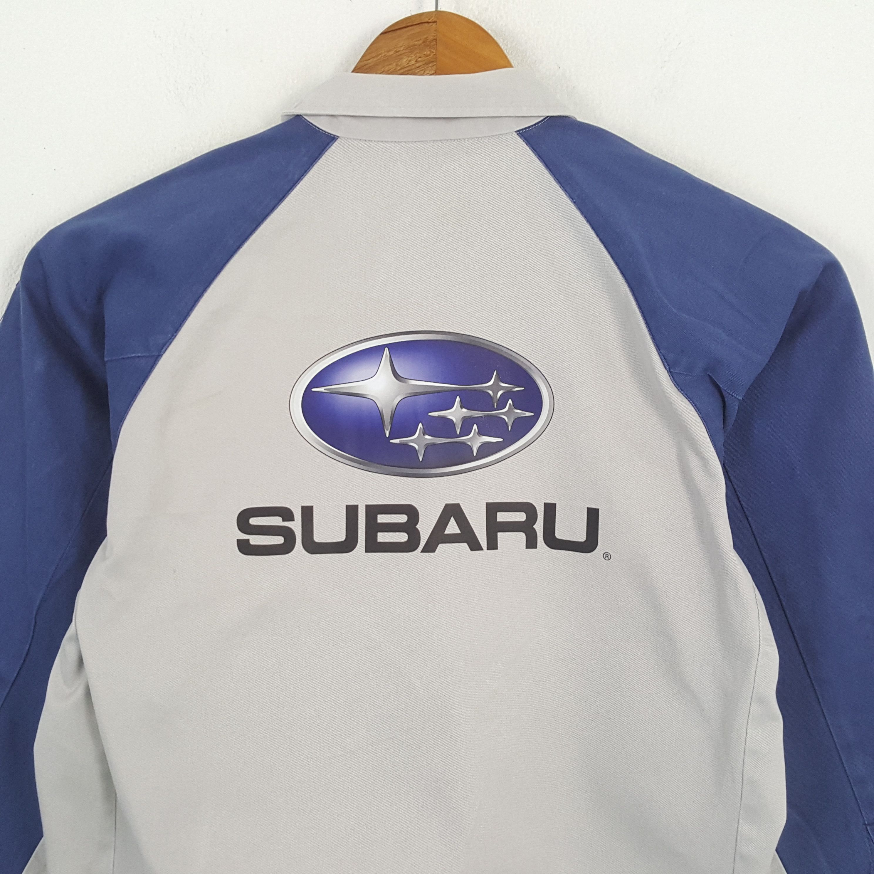 Japanese Brand × Vintage Vintage SUBARU Japanese Motorsports Racing Custom Jacket Size US M / EU 48-50 / 2 - 2 Thumbnail
