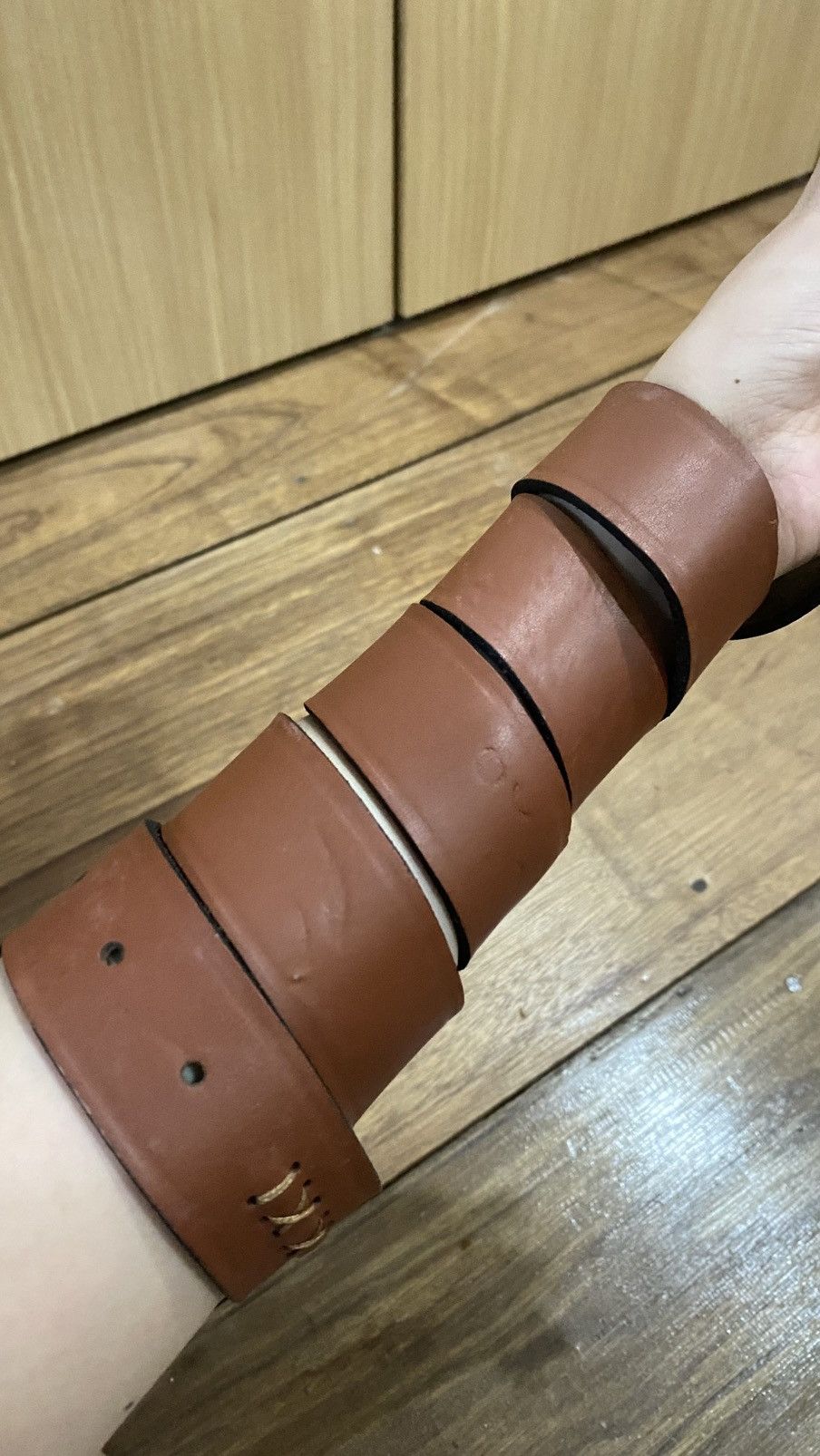 Vintage Y2K vintage belt leather made in italy Size ONE SIZE - 5 Thumbnail