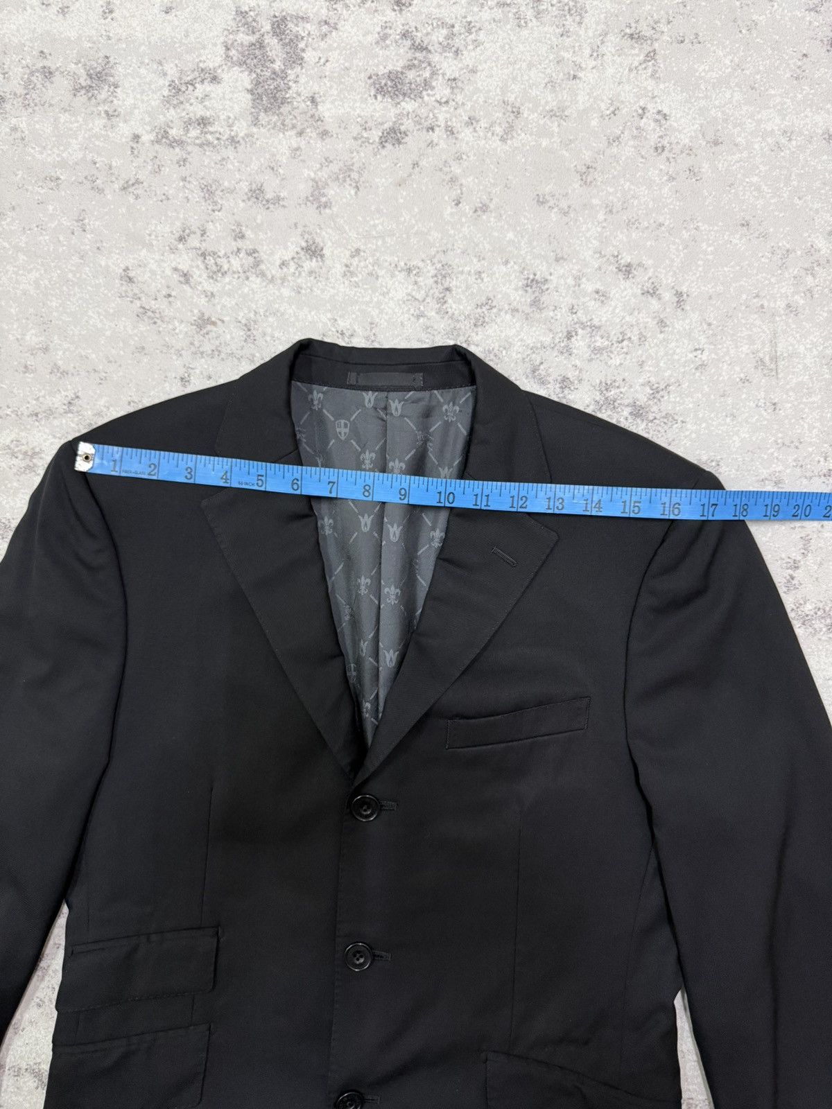 Burberry Burberry Super 120s Monogram Lined Black Blazer Coat Size US S / EU 44-46 / 1 - 20 Thumbnail