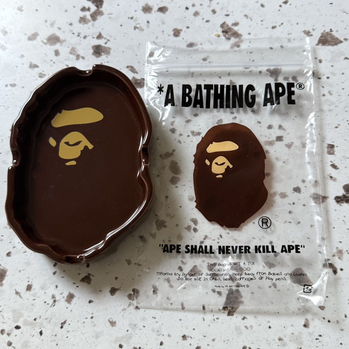 Bape BAPE - Ape Head Ashtray - Brand New Size ONE SIZE - 4 Thumbnail
