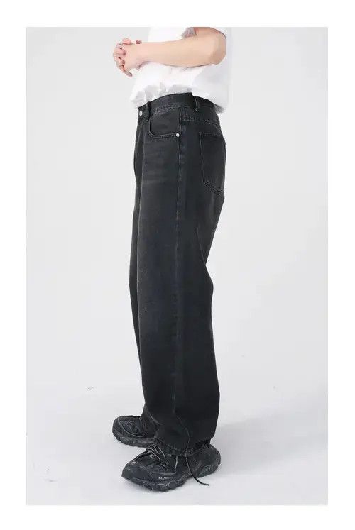 Designer Straight Wide Vintage Jeans Size US 30 / EU 46 - 3 Thumbnail