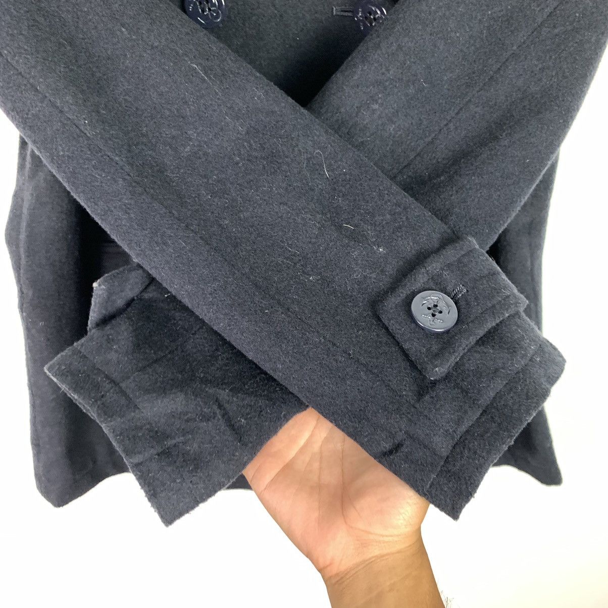 Designer × Japanese Brand × Vintage Vintage Japanese Brand Peacoat Wool Blazers Size US M / EU 48-50 / 2 - 7 Thumbnail