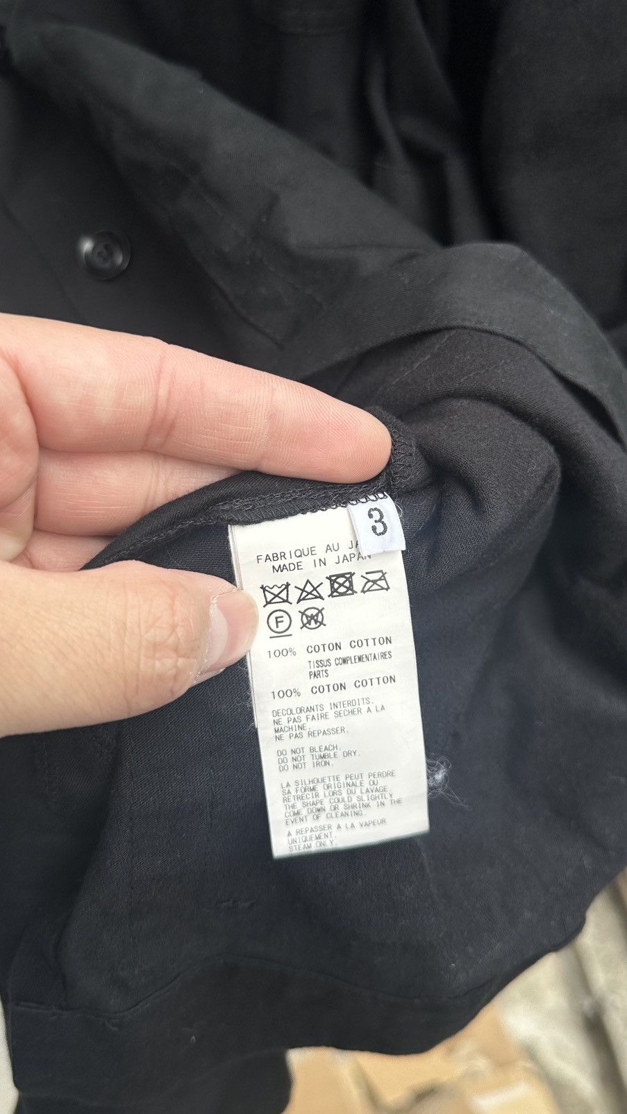 Yohji Yamamoto *final price* yyph 19ss india long shirt coat Size US L / EU 52-54 / 3 - 5 Thumbnail