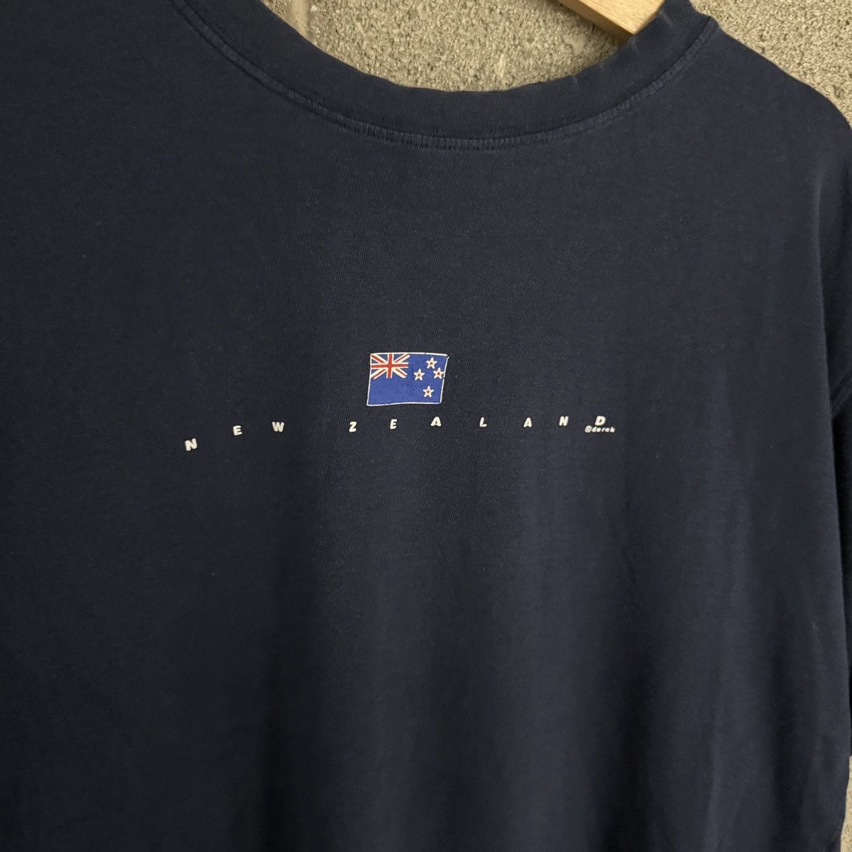 Other Vintage Tourist Club New Zealand Spell Out Blue Tee Mens XL Size US XL / EU 56 / 4 - 3 Thumbnail