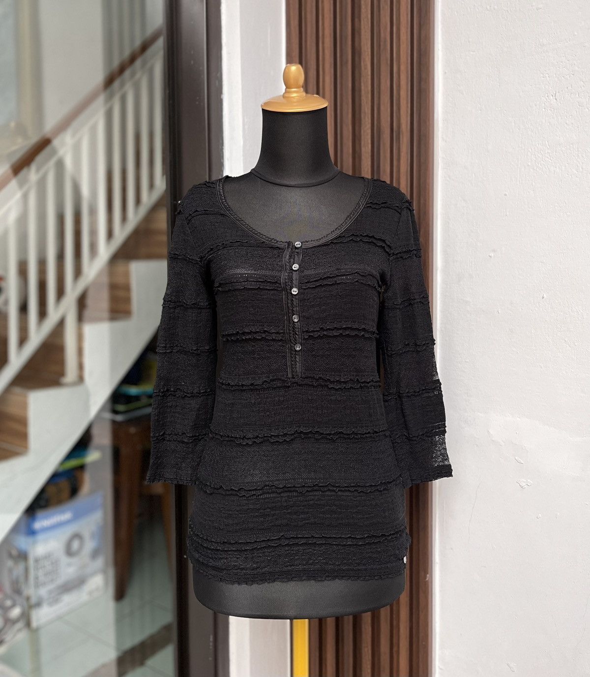 Denim & Supply Ralph Lauren Y2K Style Mesh Blouses Top Denim & Supply Ralph Lauren Size XS / US 0-2 / IT 36-38 - 1 Thumbnail
