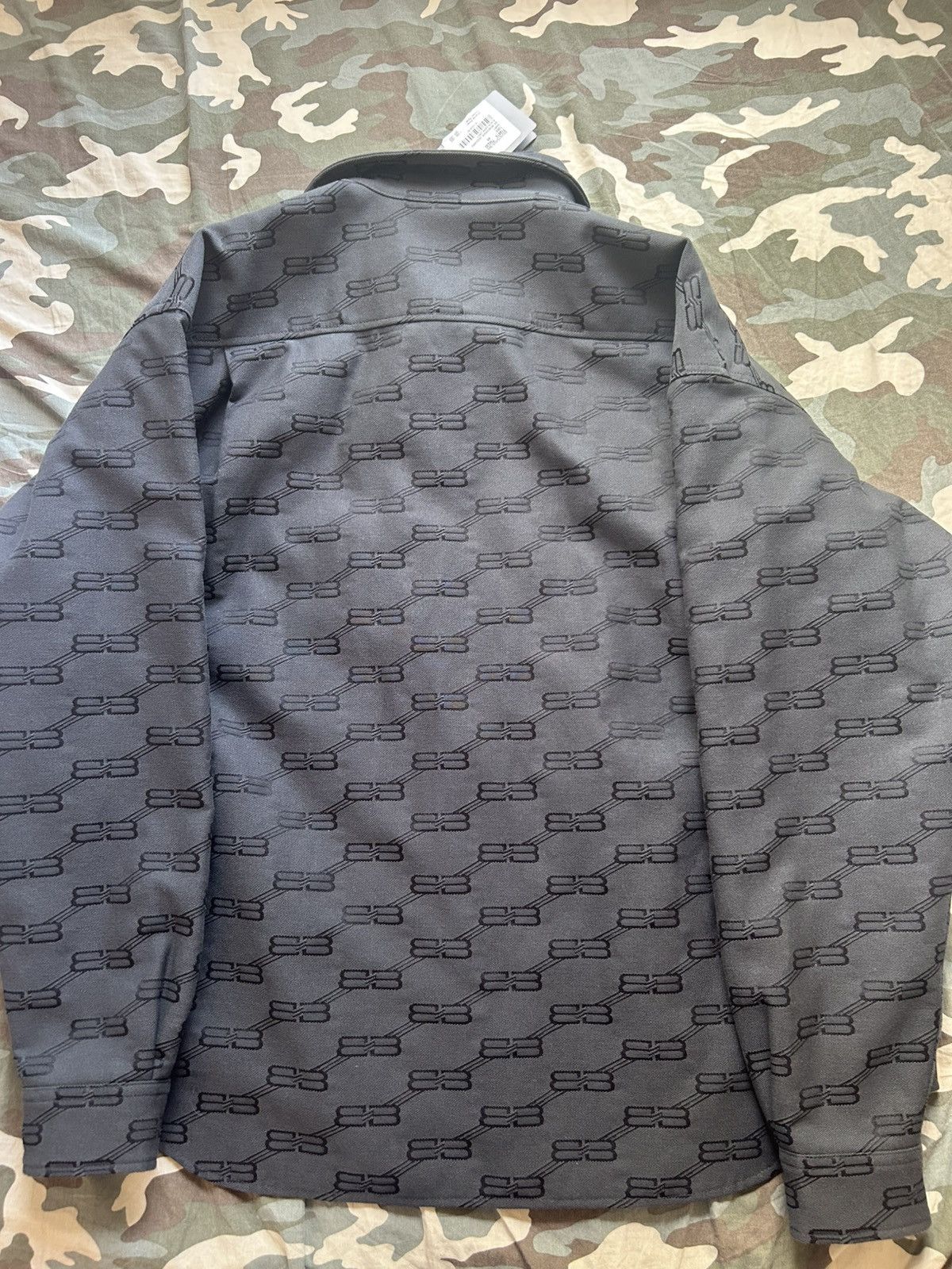 Balenciaga BB MONOGRAM MULTI-LOGO PADDED JACKET Size US M / EU 48-50 / 2 - 2 Thumbnail