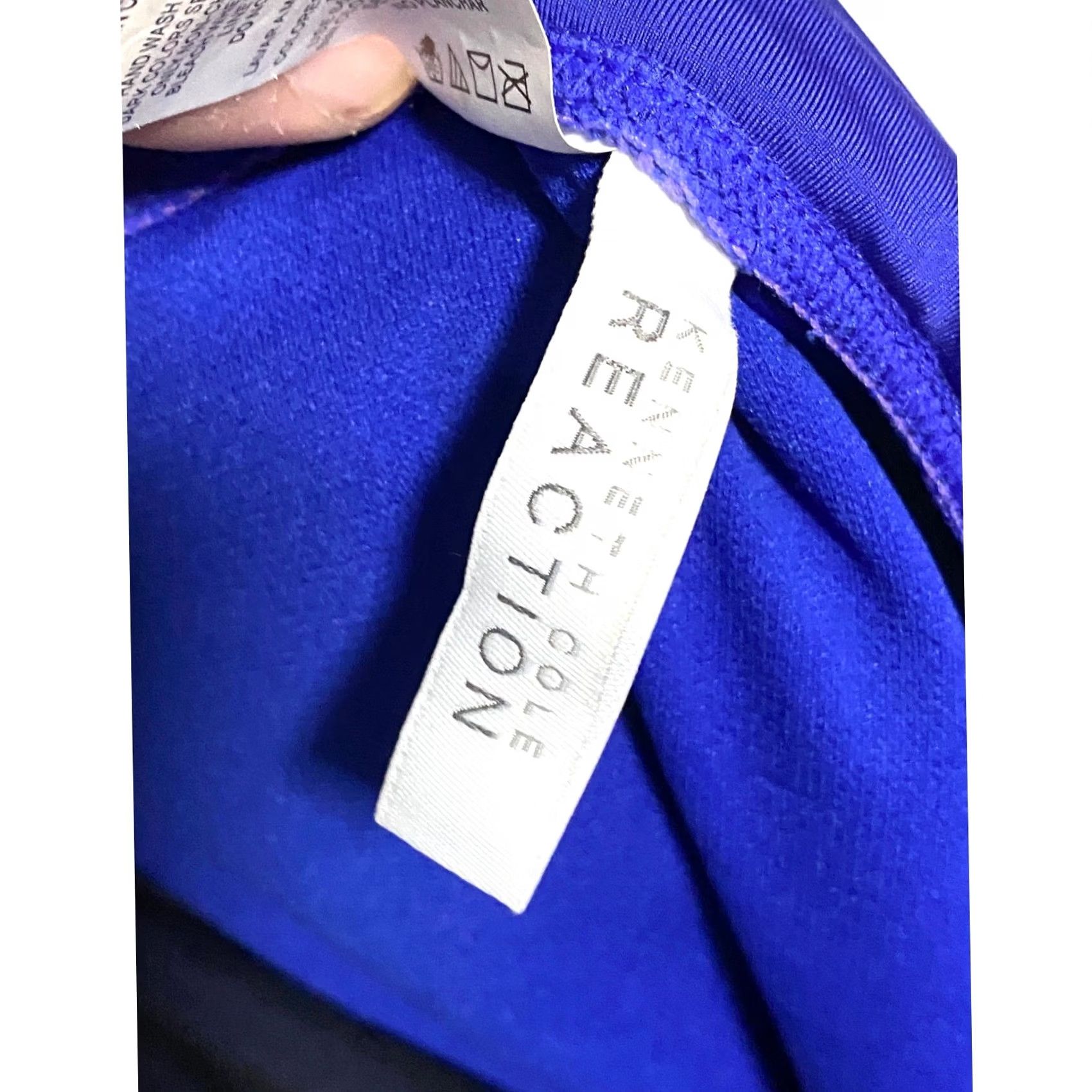 Kenneth Cole VINTAGE Kenneth Cole Tummy Control Blue Swim Bottoms Womens Plus 3X Vacation Resort NWT Size 40" / US 18 - 4 Thumbnail