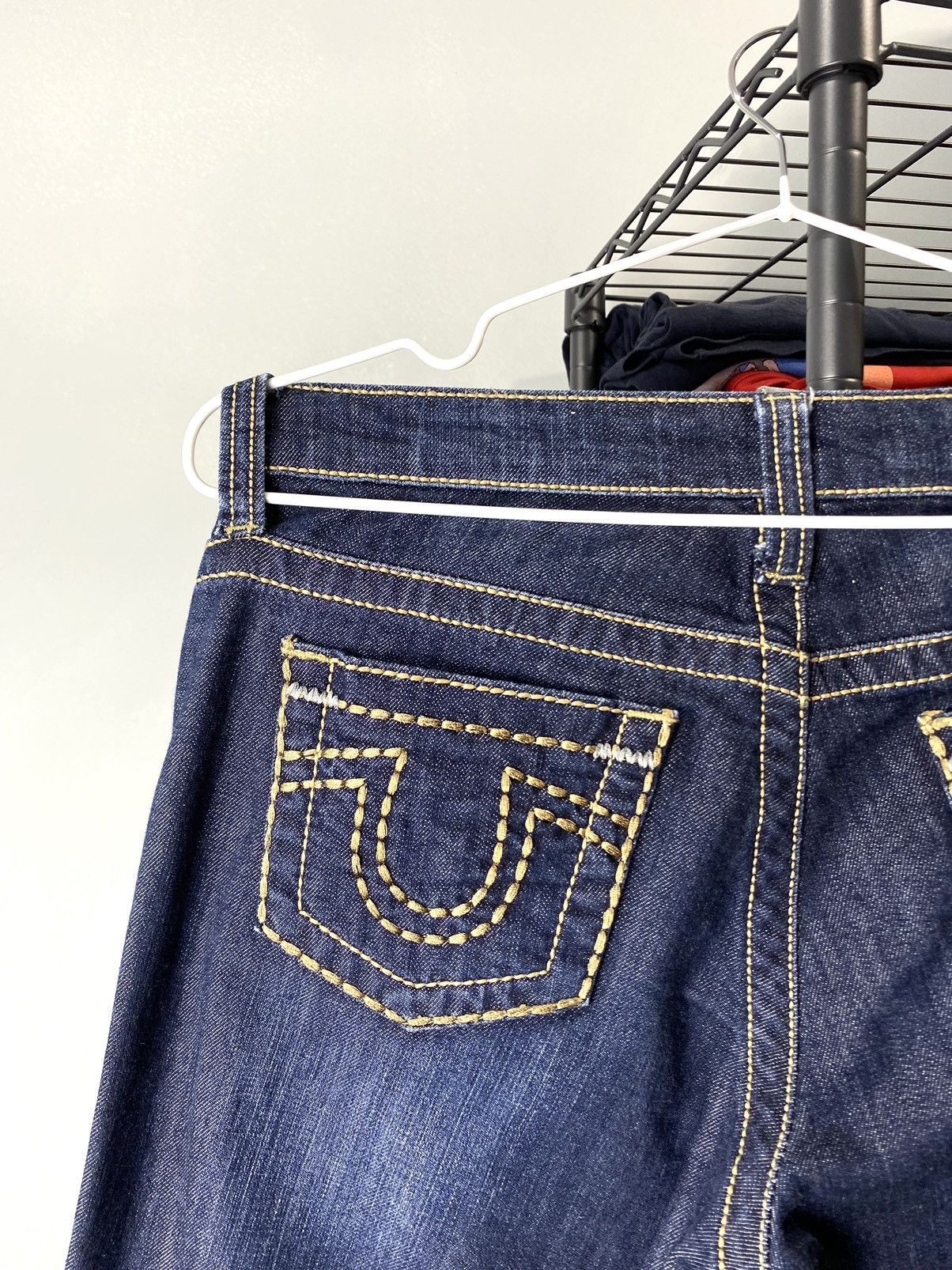 Other 90’s Vintage True Religion Made In USA Blue Denim Pants Size 28" / US 6 / IT 42 - 10 Thumbnail