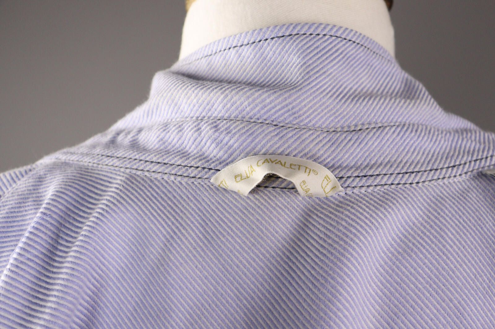 Designer Elisa Cavaletti Basic Loose Blouse Button Shirt Size XXL / 5 Size XXL / US 16-18 / IT 52-54 - 10 Thumbnail