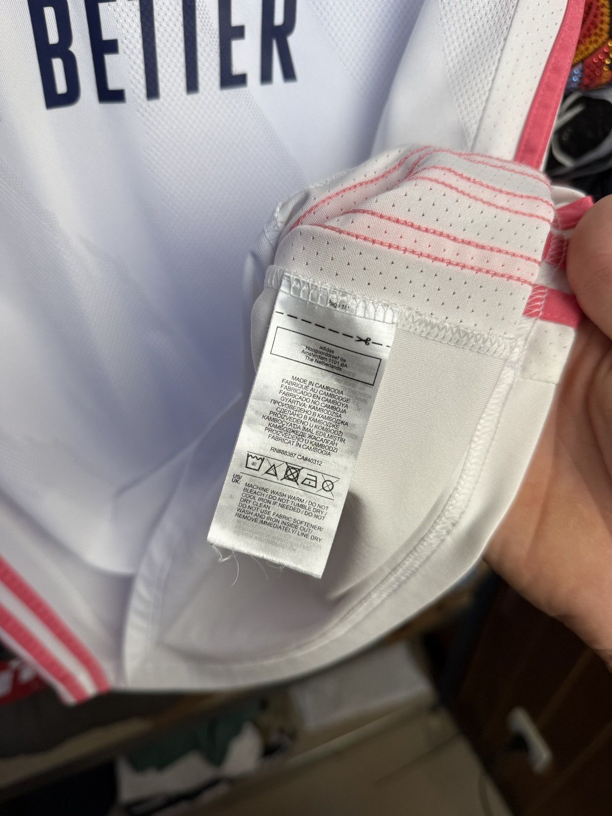 Adidas ADIDAS REAL MADRID FLY EMIRATES away jersey tee shirt y2k Size US M / EU 48-50 / 2 - 8 Thumbnail