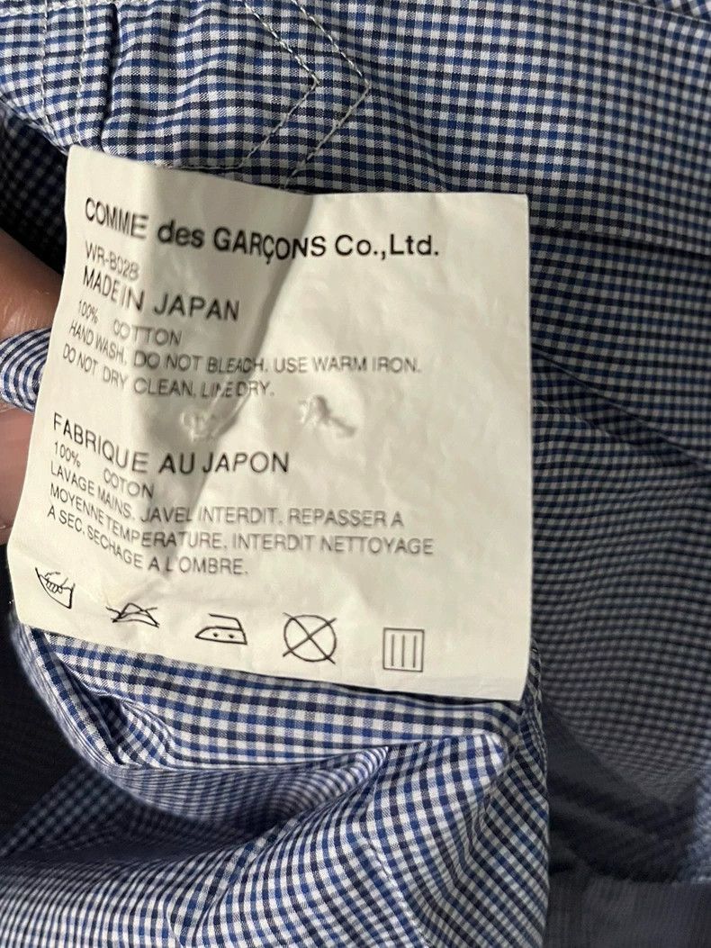 Junya Watanabe Junya Watanabe Checked Long Sleeve Shirt Size US XS / EU 42 / 0 - 5 Thumbnail