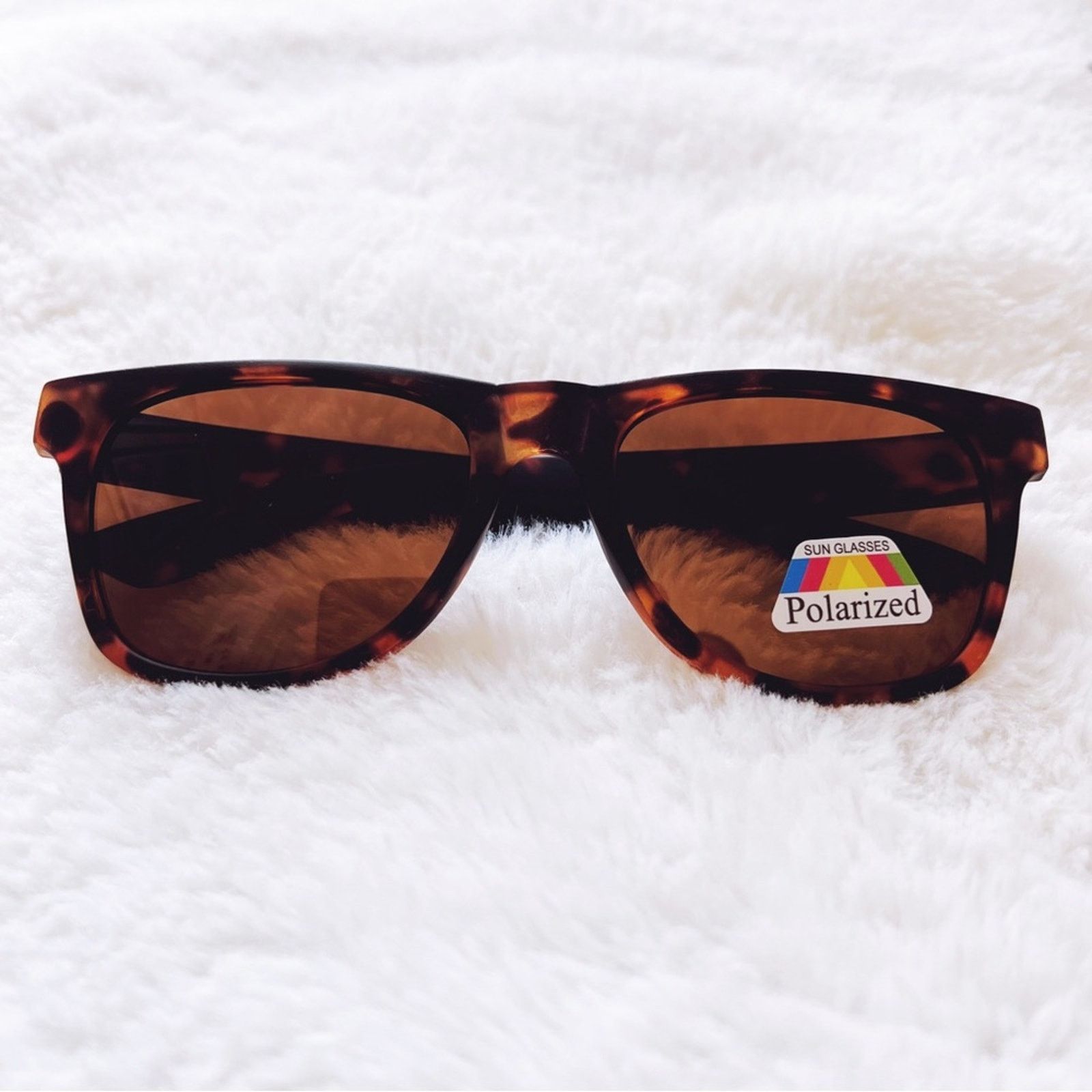 Other Maya Tortoise Brown Polarized Sunglasses Size ONE SIZE - 1 Thumbnail
