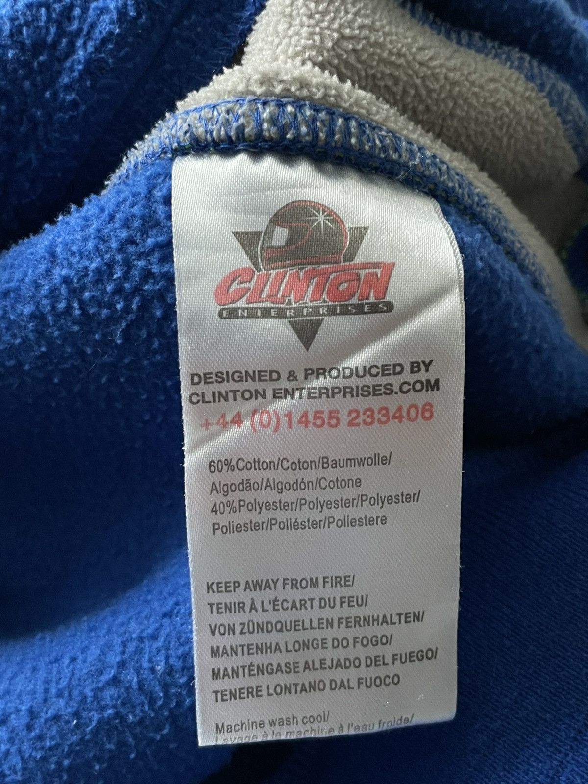 Other Vintage Y2K Suzuki Racing Zip Hoodie Michelin 00’s Blue RARE Size US XL / EU 56 / 4 - 10 Thumbnail