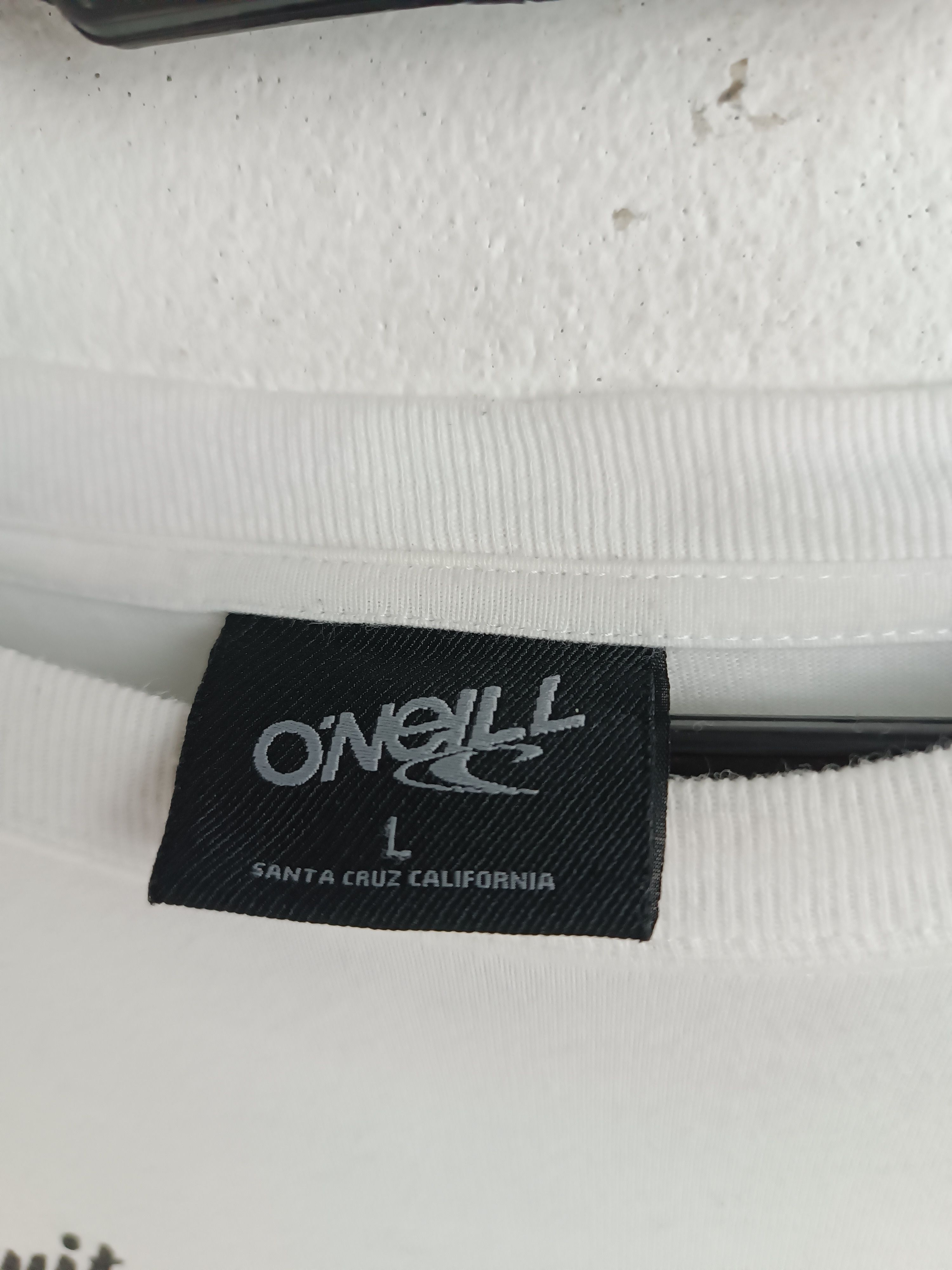 O'Neill VINTAGE O'NEILL FULL LOGO SURF LONGBOARD BEACH SUMMER TEE Size US L / EU 52-54 / 3 - 7 Thumbnail
