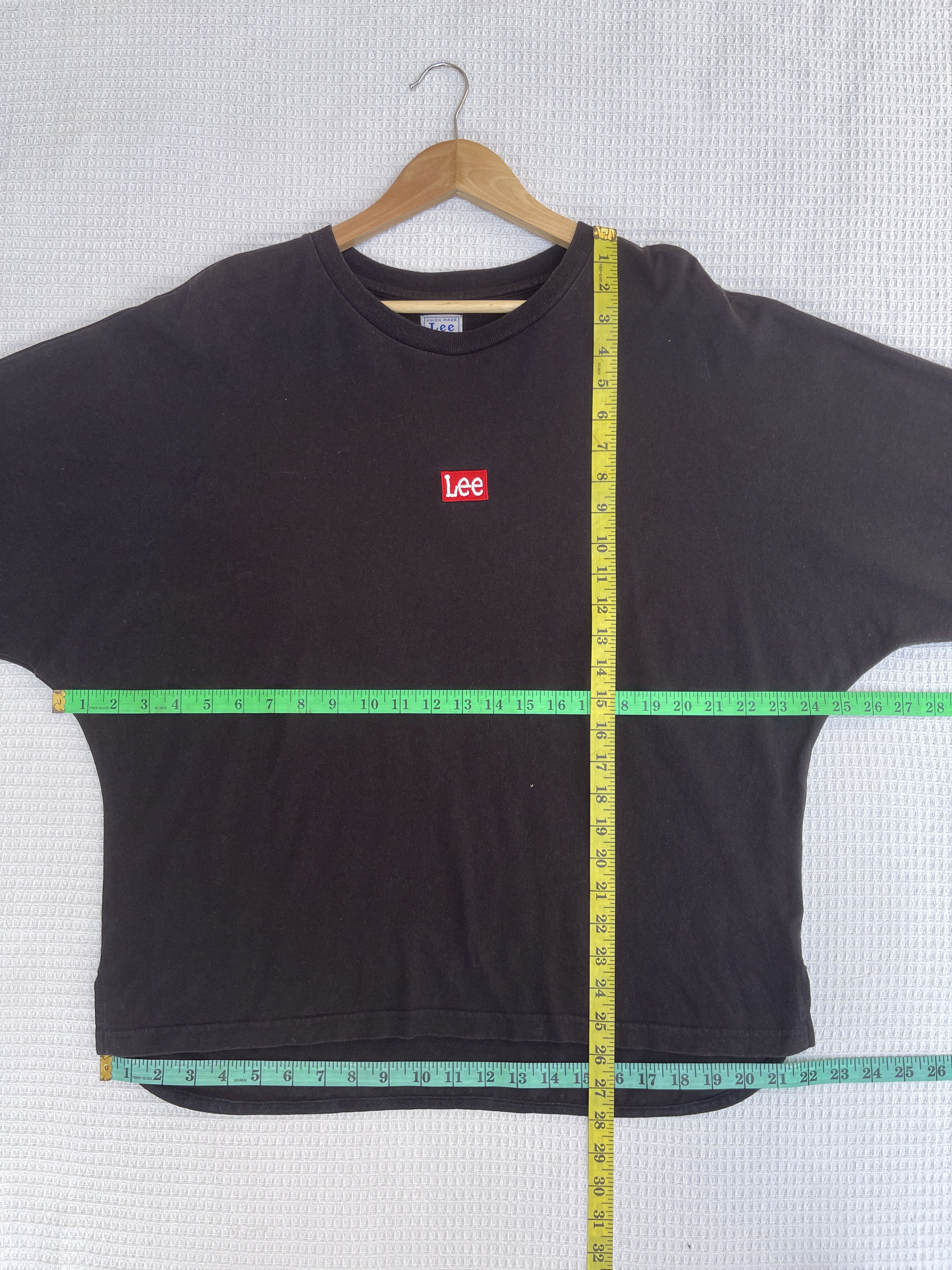 Designer LastDrop🔥Rare🔥Vintage Lee X Frapbois Center Box Logo T-Shirt Size L / US 10 / IT 46 - 10 Thumbnail