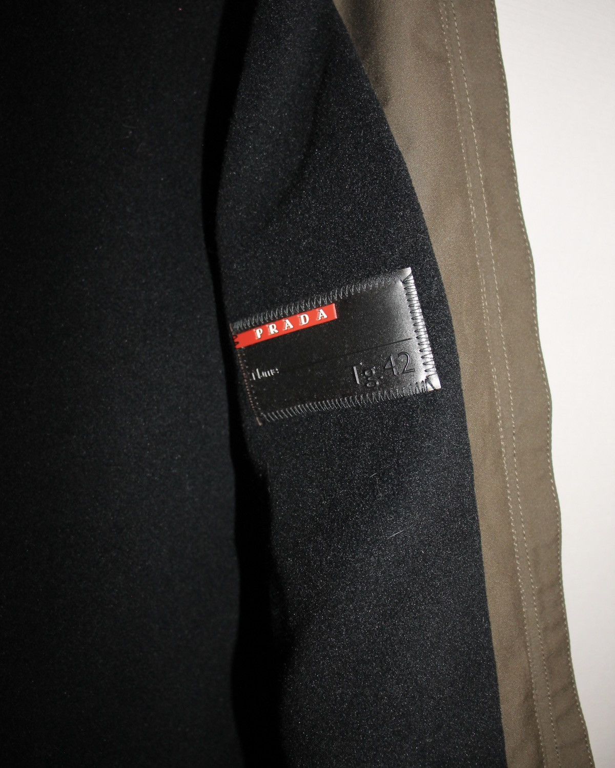 Prada 00's PRADA sport khaki nylon vest Art.109024 Size ONE SIZE - 11 Thumbnail