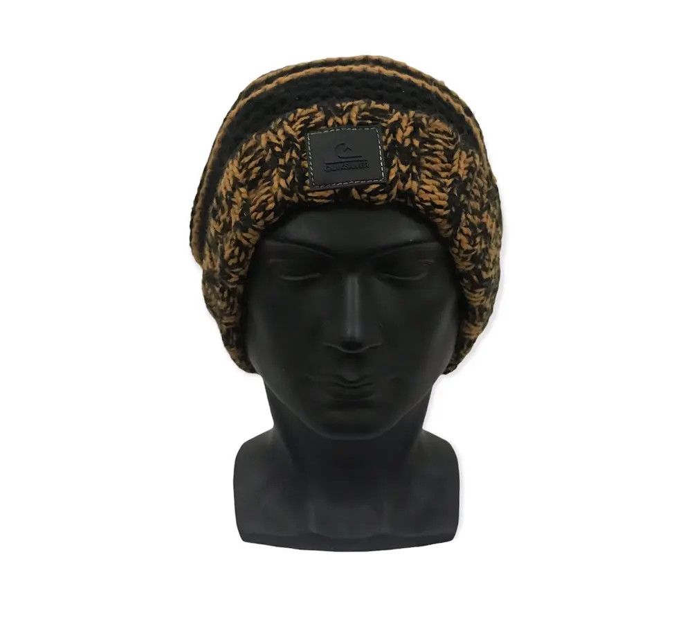 Quiksilver × Vintage Quiksilver Knit Beanie Hat Size ONE SIZE - 1 Thumbnail