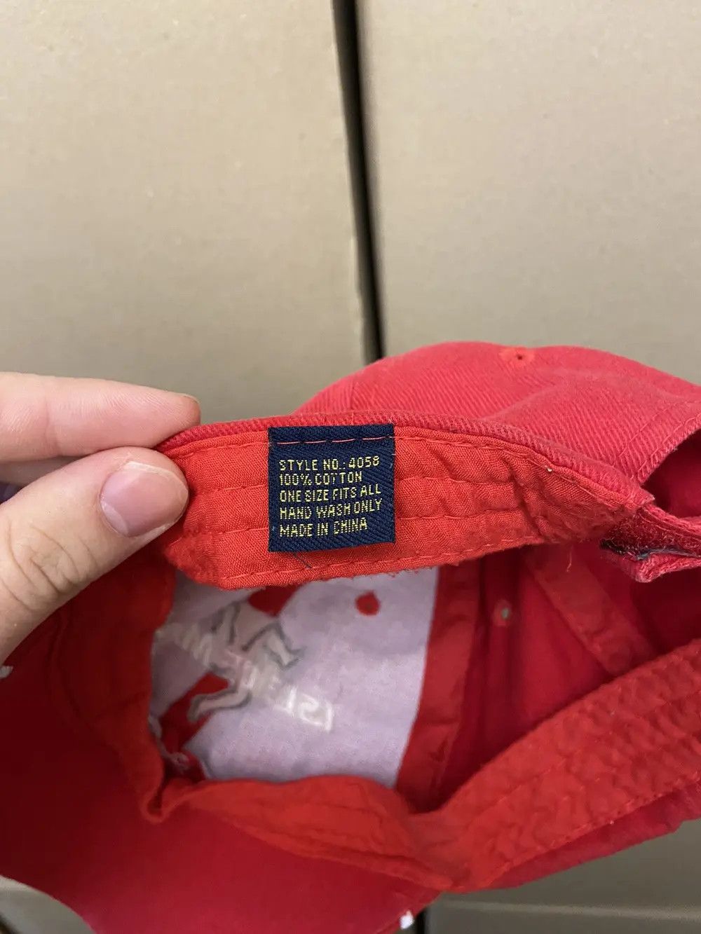 Japanese Brand VINTAGE ISLE OF MAN RACING CAP HAT Y2K MOTO JAPANESE SKAT F1 Size ONE SIZE - 10 Thumbnail