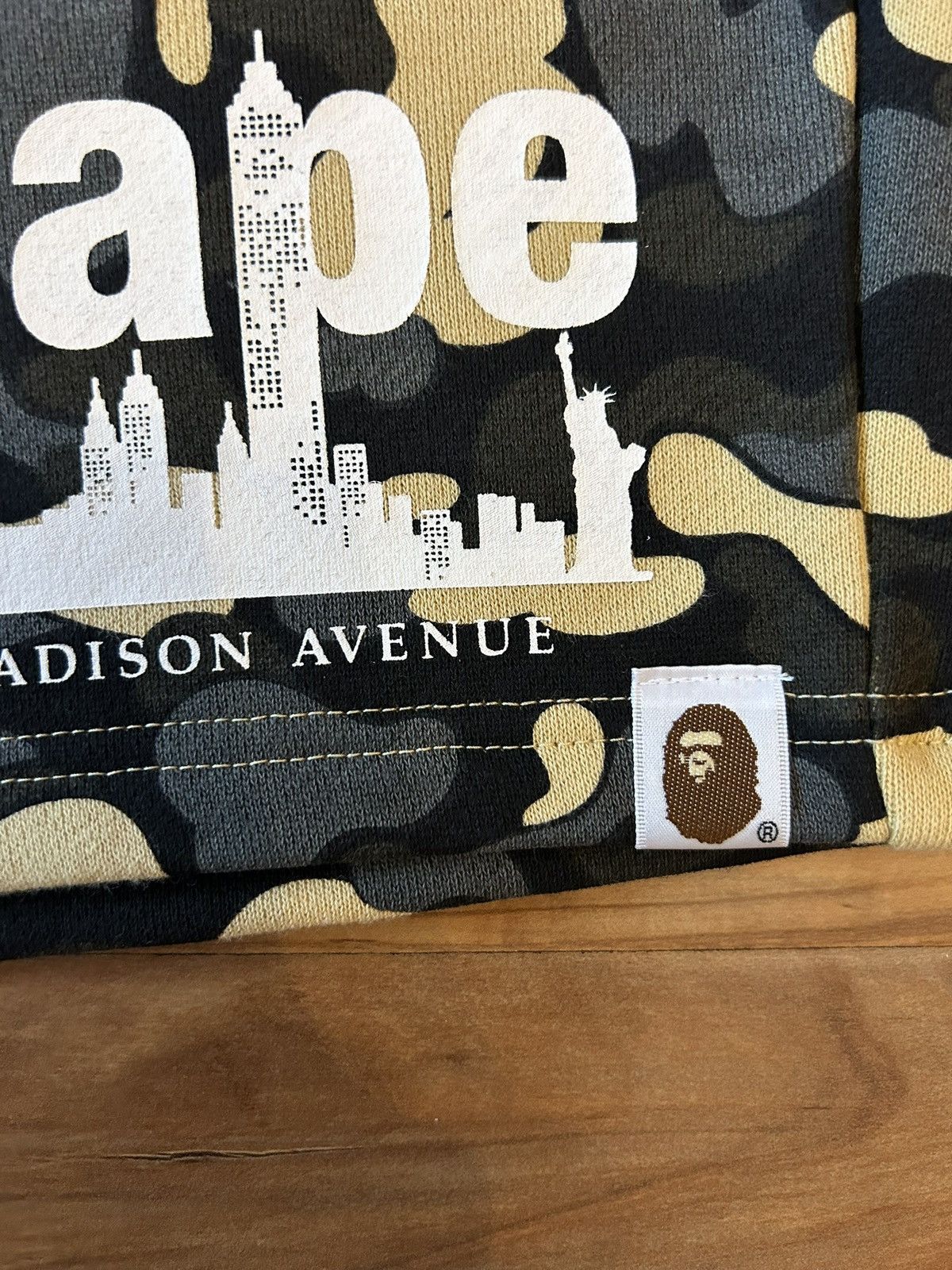 Bape NEW Bape Madison Ave Camo Sweat Shorts Size US 34 / EU 50 - 5 Thumbnail